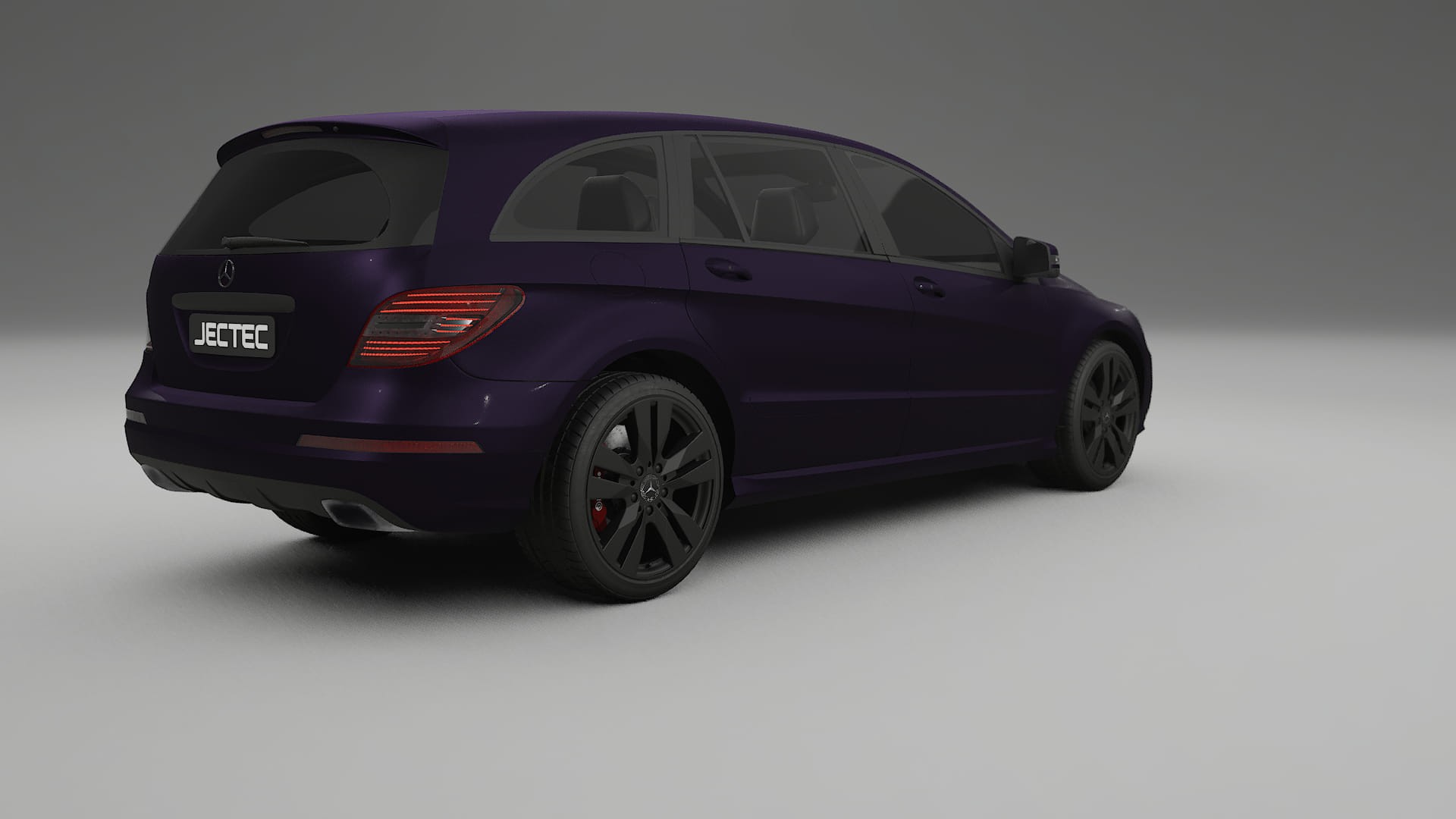Mercedes R class W251 facelift LCI TPU Lackskyddsfilm | VIOLET Färgskiftande PPF – Komplett Förskuret Kit