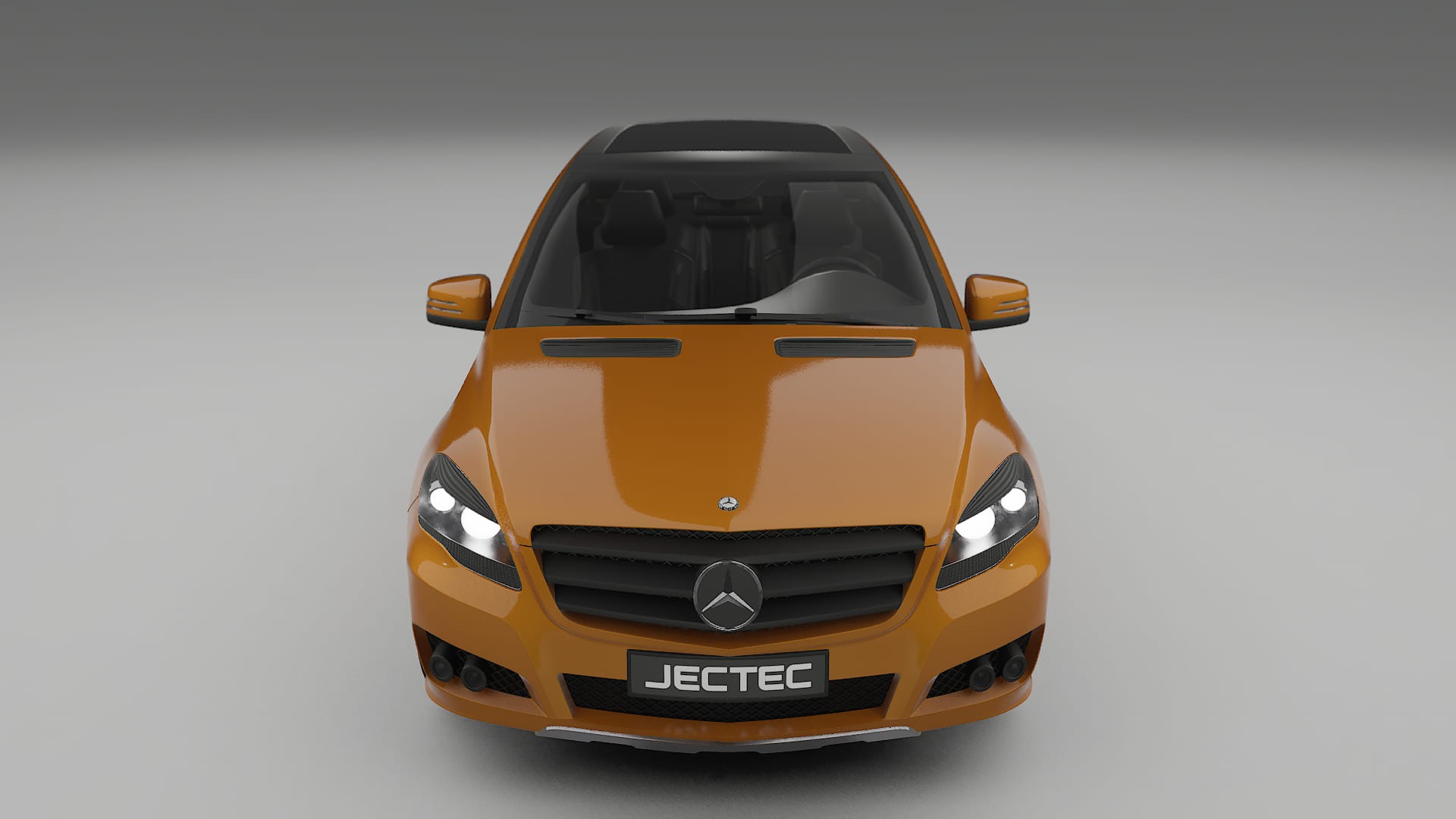 Mercedes R class W251 facelift LCI TPU Lackskyddsfilm | DAISY Färgskiftande PPF – Komplett Förskuret Kit