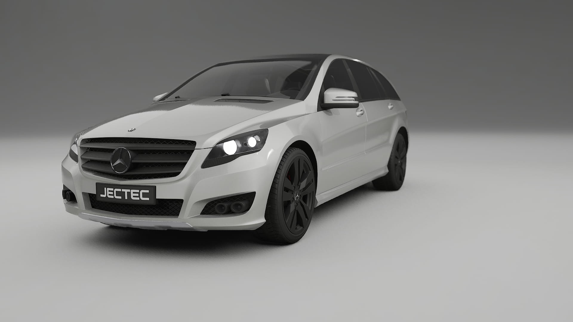 Mercedes R class W251 facelift LCI TPU Lackskyddsfilm | PEARL Färgskiftande PPF – Komplett Förskuret Kit