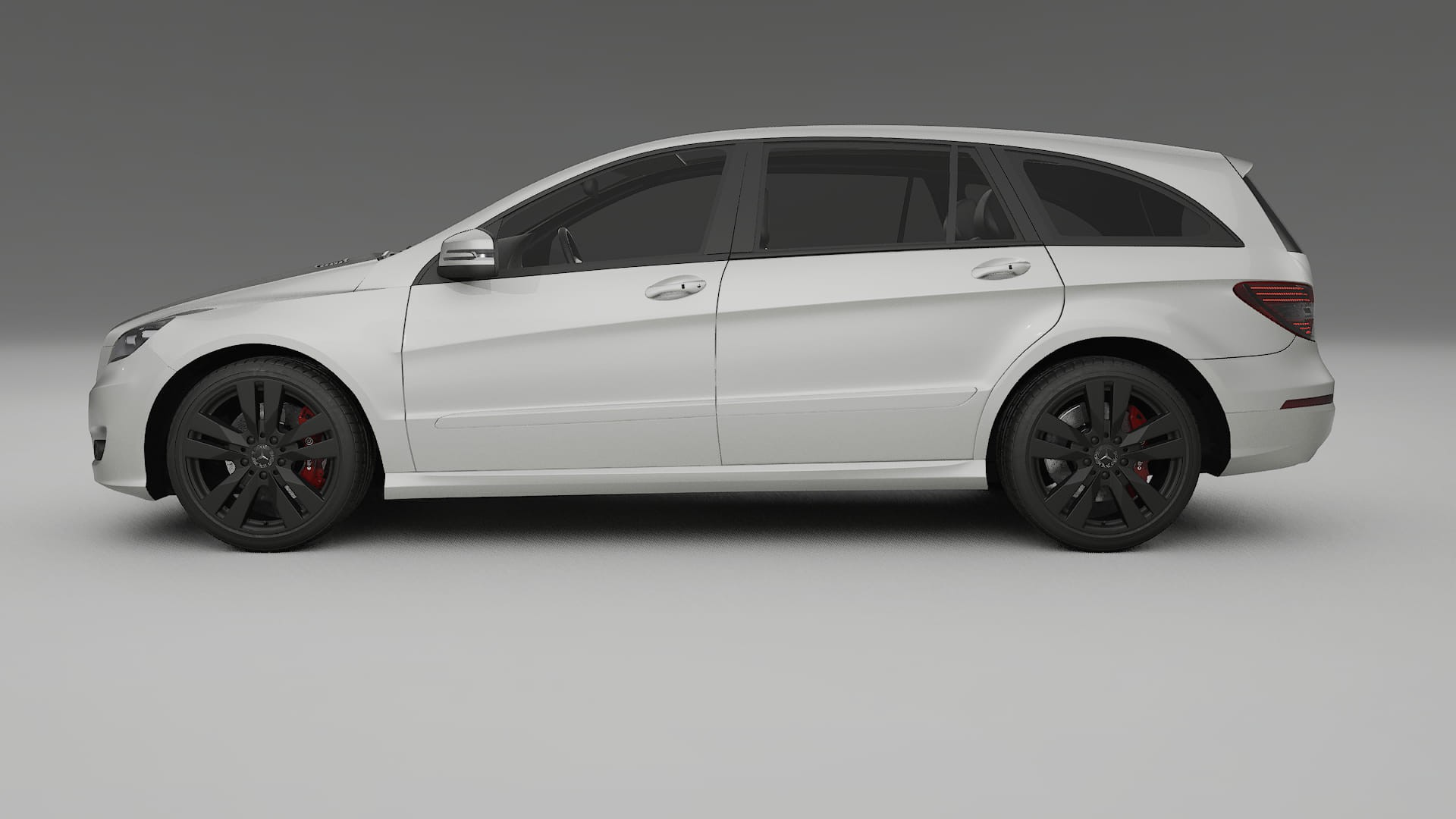 Mercedes R class W251 facelift LCI TPU Lackskyddsfilm | PEARL Färgskiftande PPF – Komplett Förskuret Kit