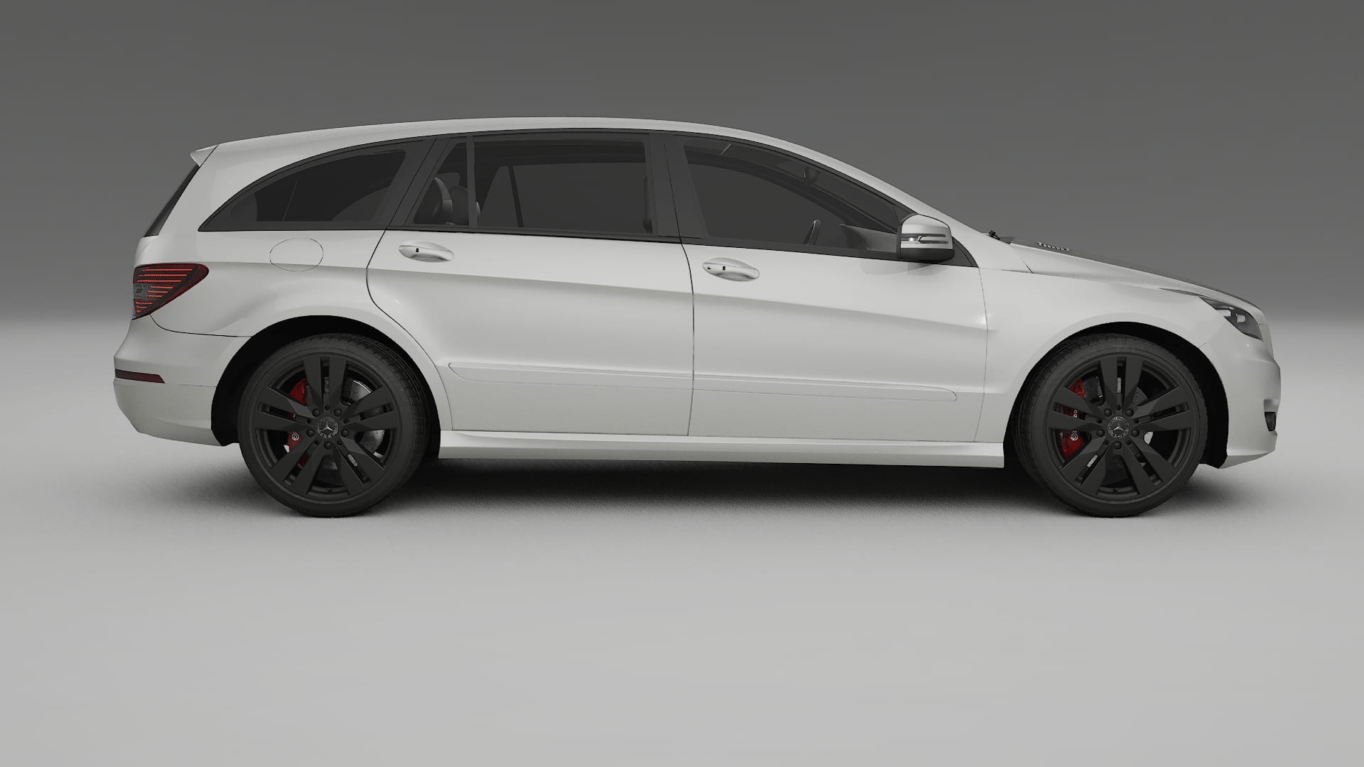 Mercedes R class W251 facelift LCI TPU Lackskyddsfilm | PEARL Färgskiftande PPF – Komplett Förskuret Kit