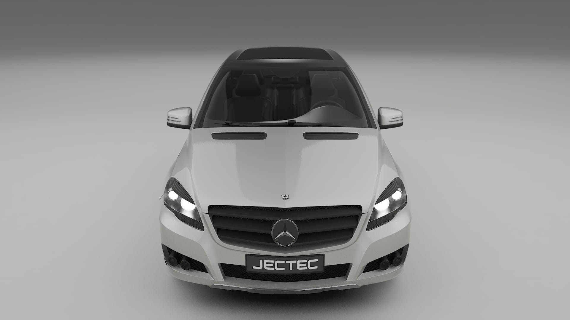 Mercedes R class W251 facelift LCI TPU Lackskyddsfilm | PEARL Färgskiftande PPF – Komplett Förskuret Kit