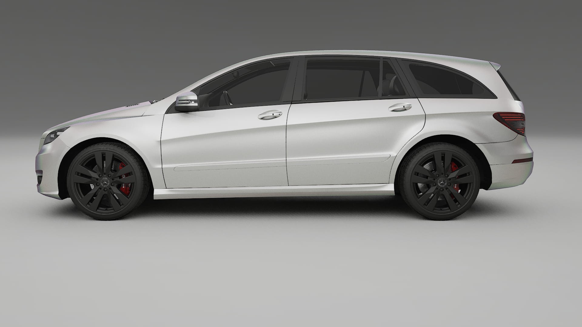 Mercedes R class W251 facelift LCI TPU Lackskyddsfilm | NEBULA Färgskiftande PPF – Komplett Förskuret Kit