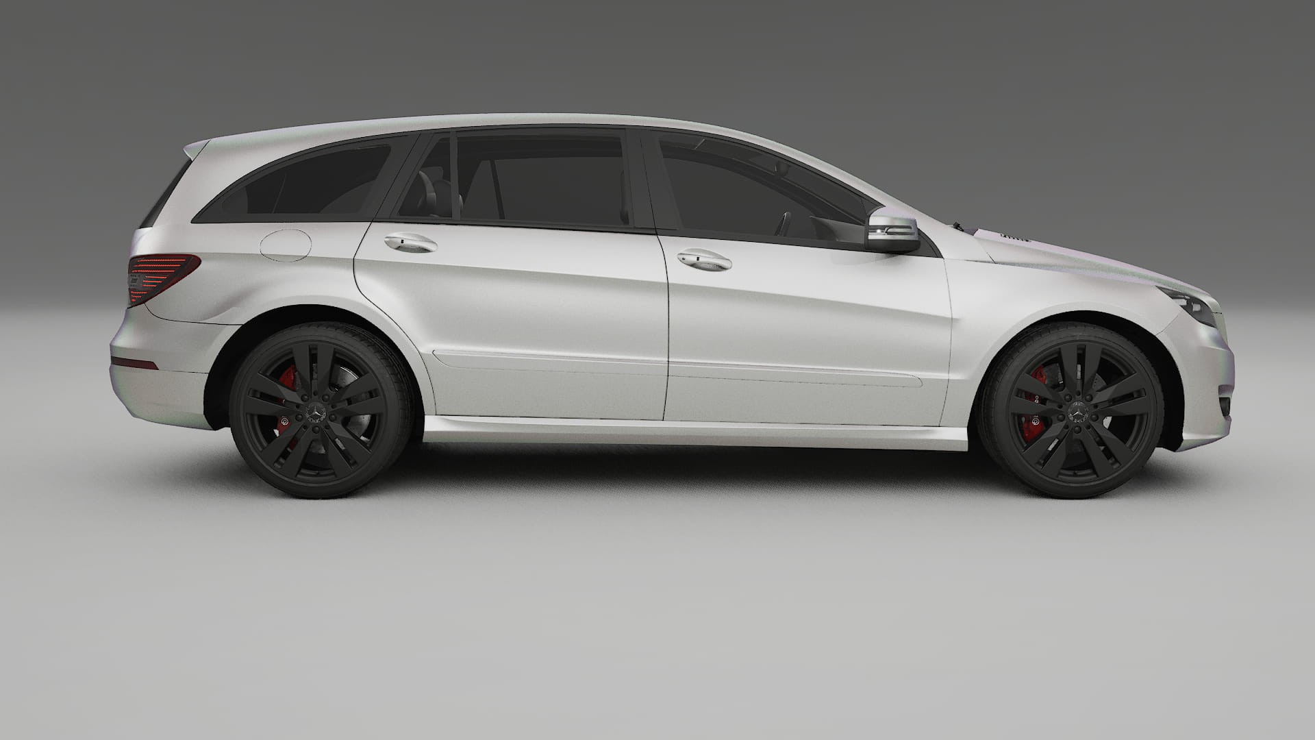 Mercedes R class W251 facelift LCI TPU Lackskyddsfilm | NEBULA Färgskiftande PPF – Komplett Förskuret Kit