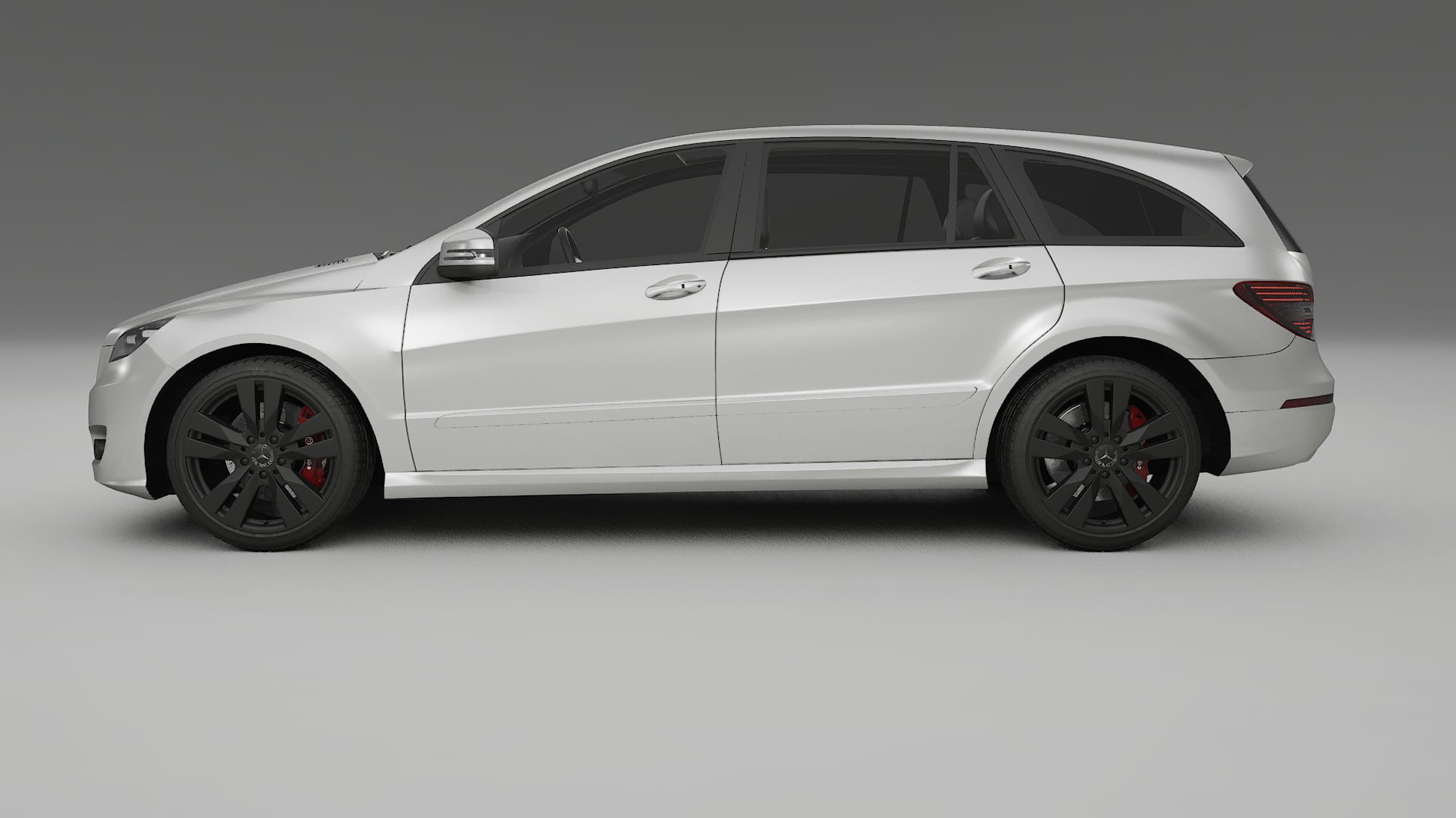 Mercedes R class W251 facelift LCI TPU Lackskyddsfilm | OPAL Färgskiftande PPF – Komplett Förskuret Kit