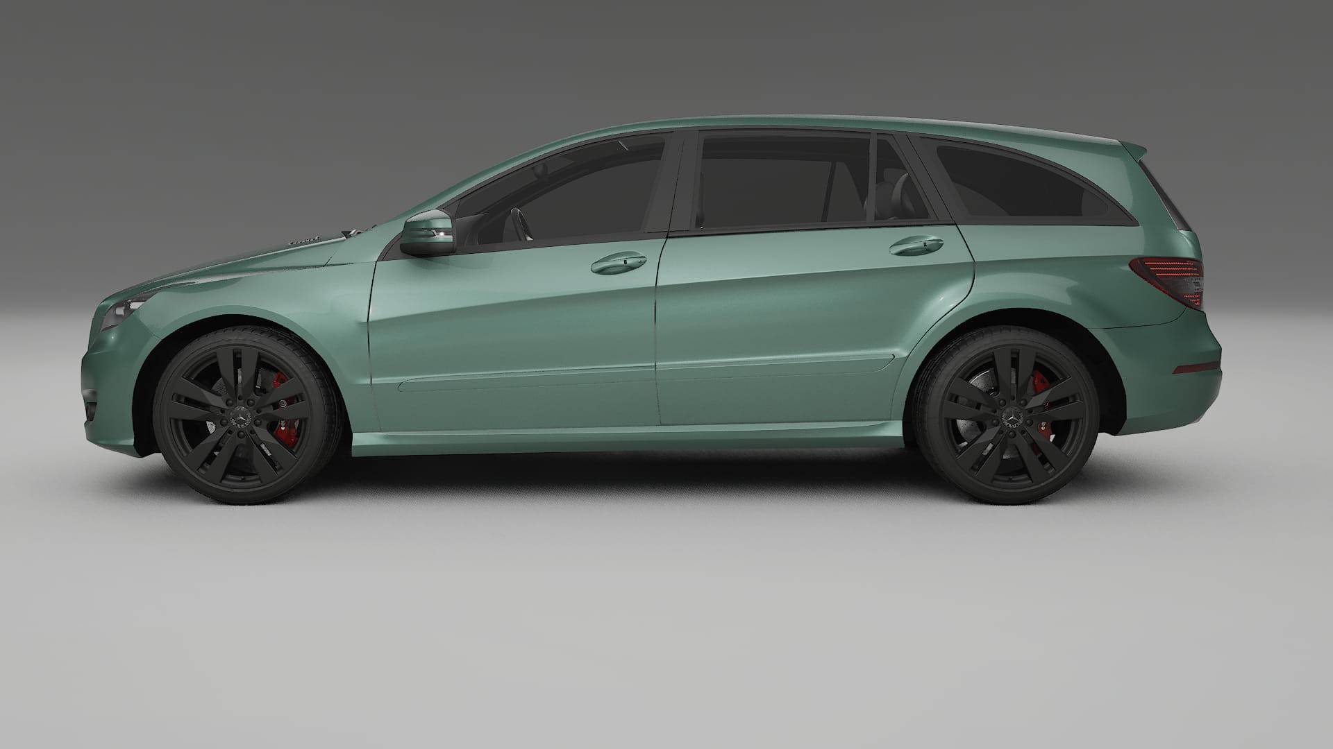 Mercedes R class W251 facelift LCI TPU Lackskyddsfilm | EVERGREEN Färgskiftande PPF – Komplett Förskuret Kit