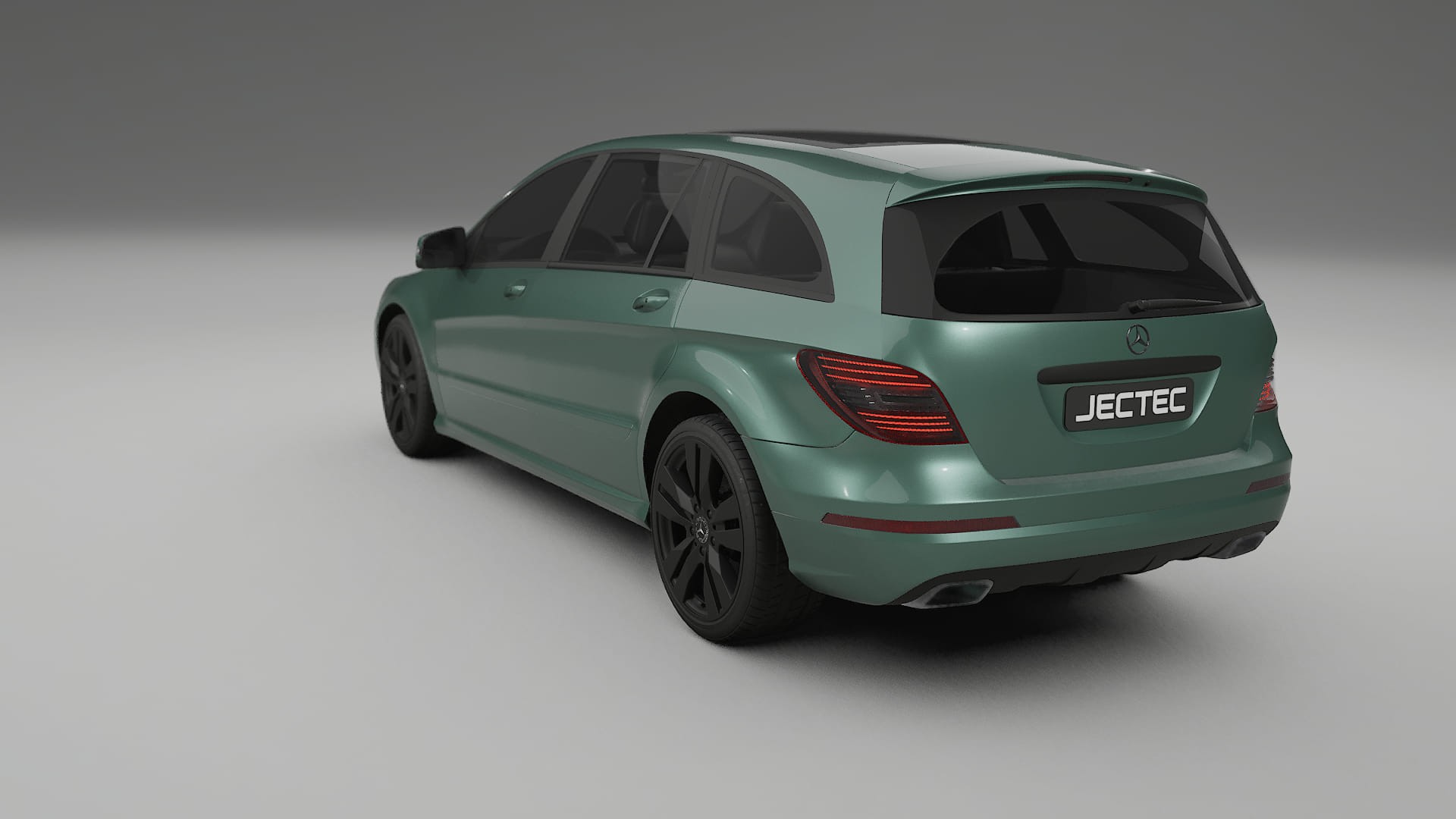 Mercedes R class W251 facelift LCI TPU Lackskyddsfilm | EVERGREEN Färgskiftande PPF – Komplett Förskuret Kit