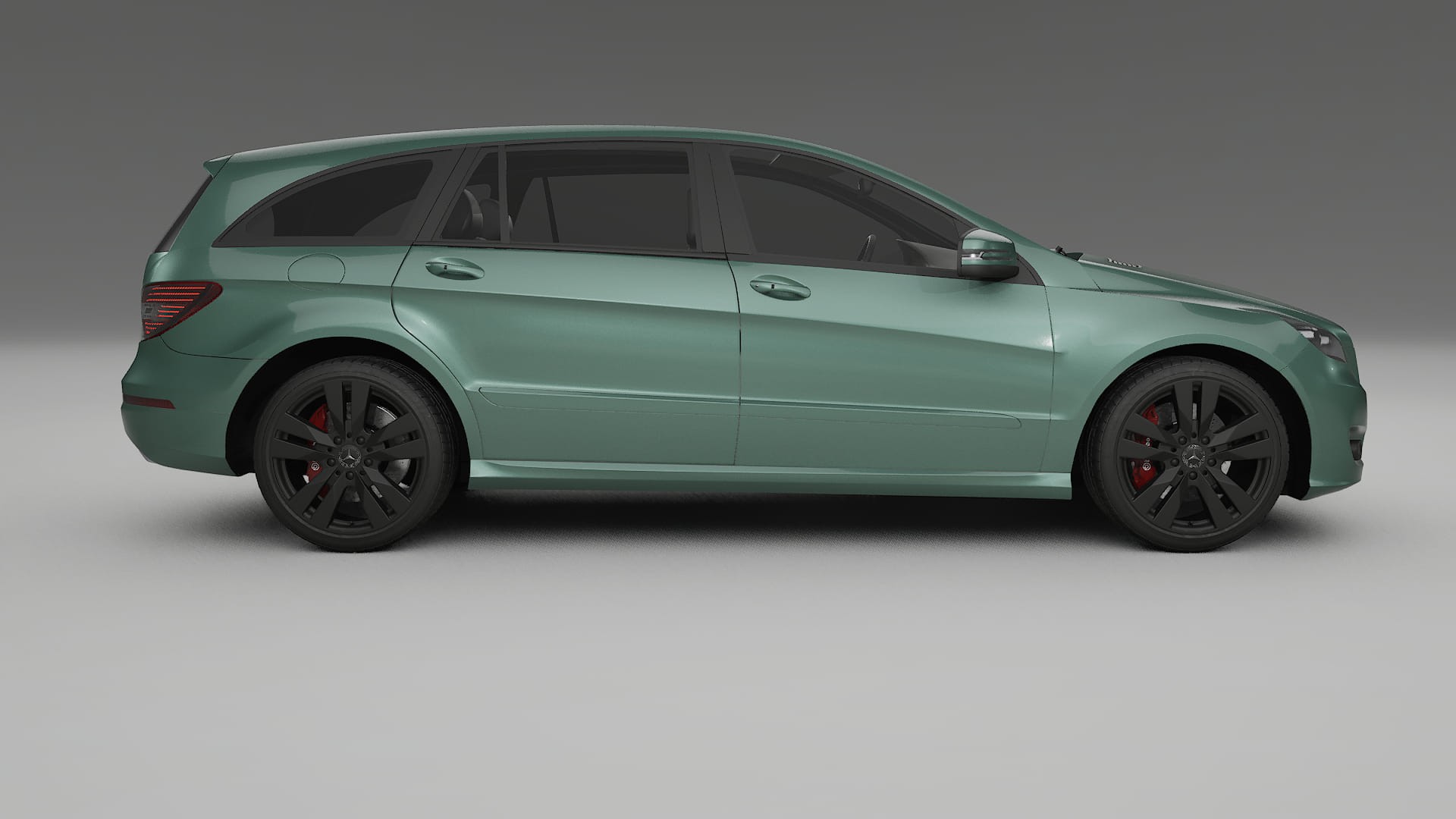 Mercedes R class W251 facelift LCI TPU Lackskyddsfilm | EVERGREEN Färgskiftande PPF – Komplett Förskuret Kit