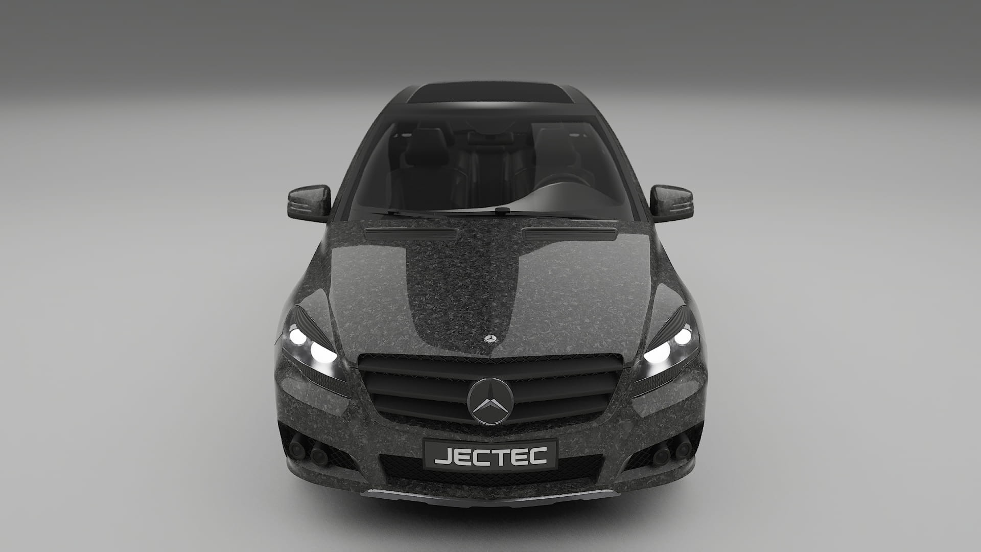 Mercedes R class W251 facelift LCI TPU Lackskyddsfilm | FORGED S Färgskiftande PPF – Komplett Förskuret Kit