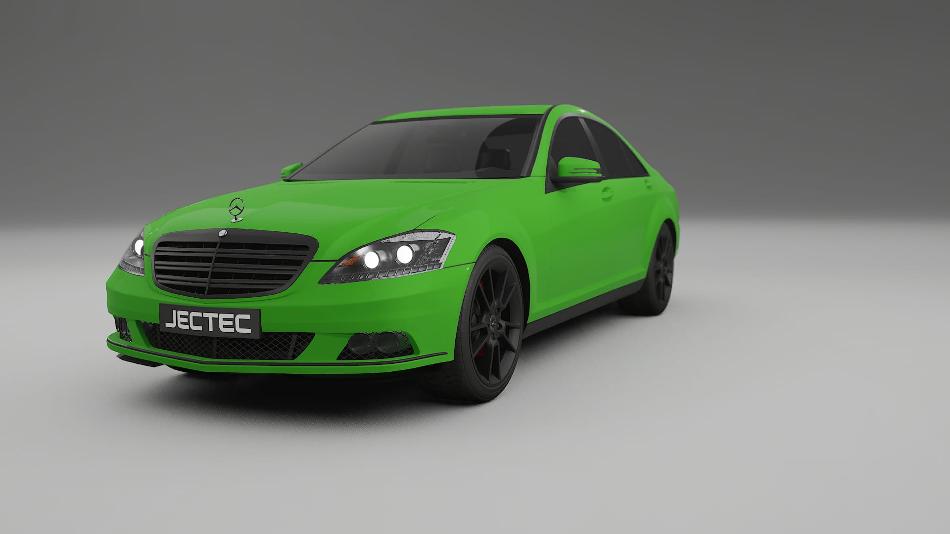 Mercedes S class W221 facelift LCI TPU Lackskyddsfilm | VENOM Färgskiftande PPF – Komplett Förskuret Kit