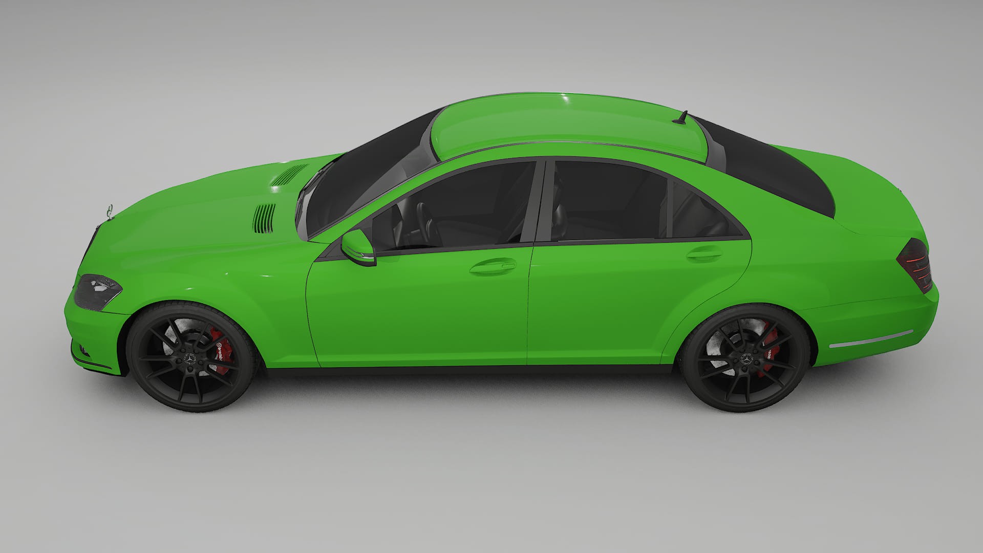 Mercedes S class W221 facelift LCI TPU Lackskyddsfilm | VENOM Färgskiftande PPF – Komplett Förskuret Kit