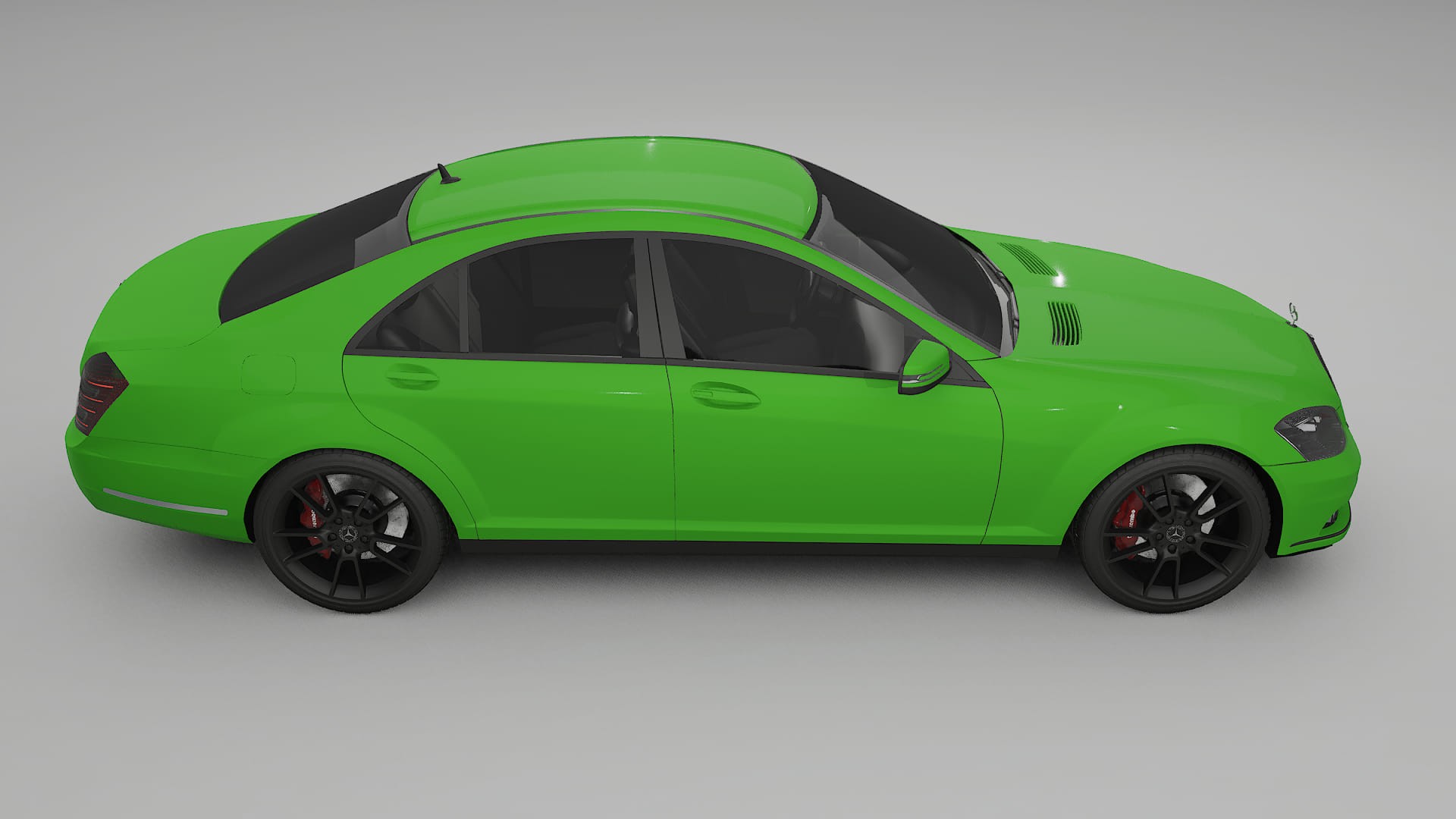 Mercedes S class W221 facelift LCI TPU Lackskyddsfilm | VENOM Färgskiftande PPF – Komplett Förskuret Kit