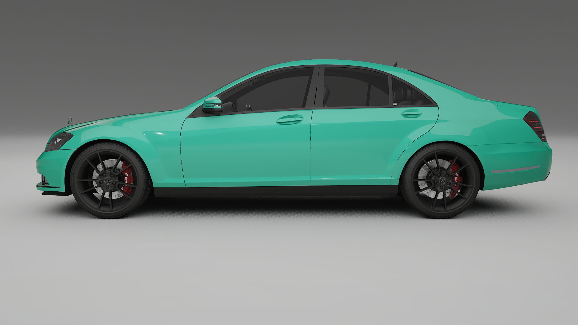 Mercedes S class W221 facelift LCI TPU Lackskyddsfilm | JEWEL Färgskiftande PPF – Komplett Förskuret Kit