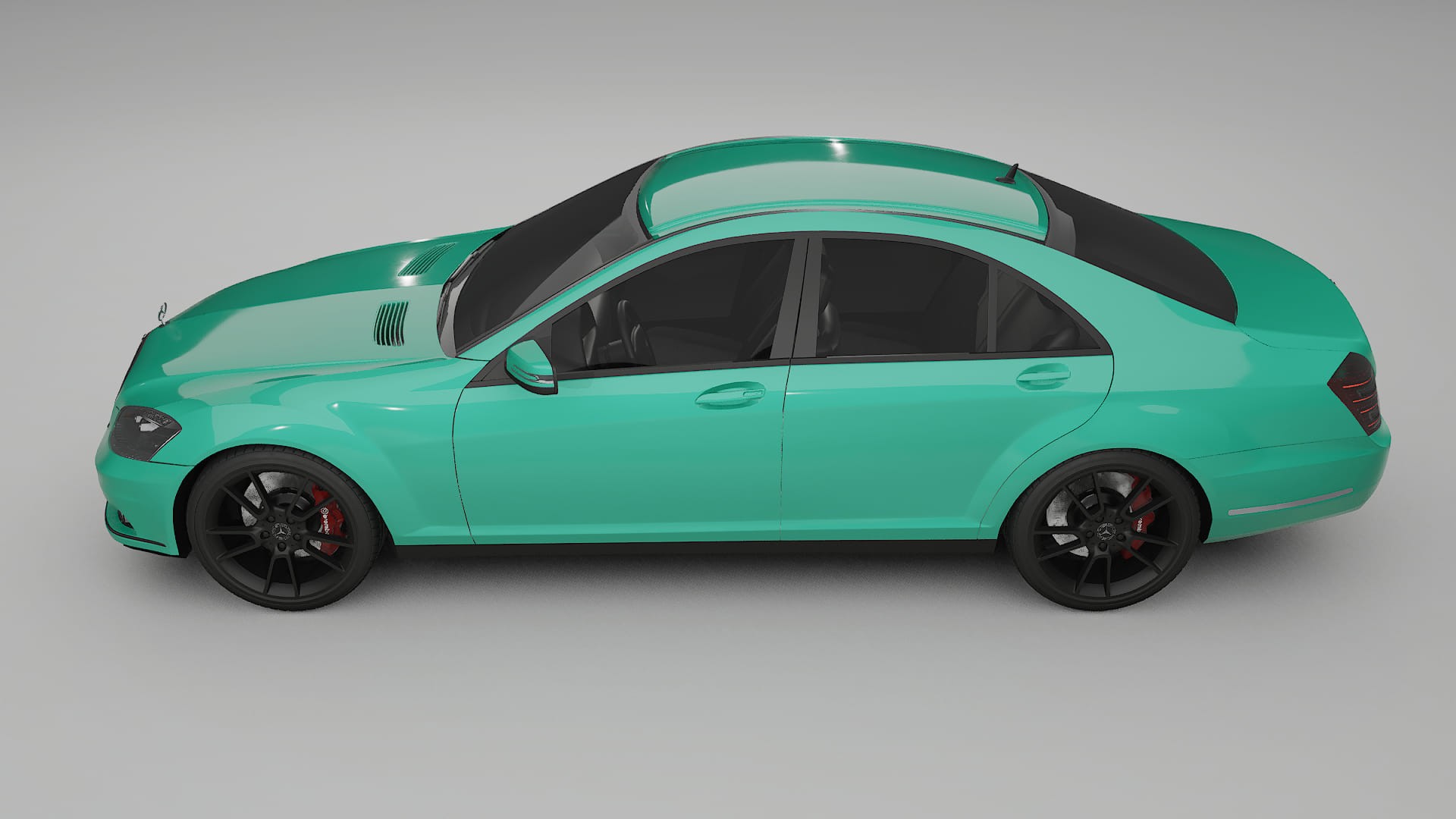 Mercedes S class W221 facelift LCI TPU Lackskyddsfilm | JEWEL Färgskiftande PPF – Komplett Förskuret Kit