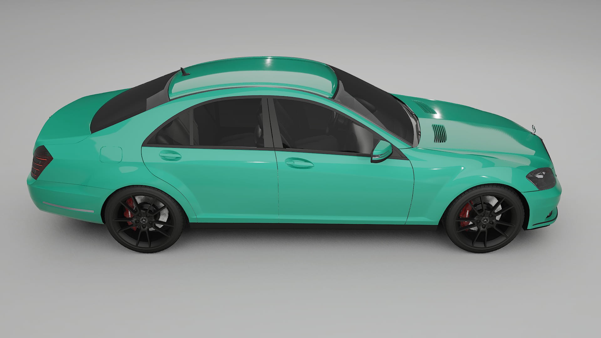 Mercedes S class W221 facelift LCI TPU Lackskyddsfilm | JEWEL Färgskiftande PPF – Komplett Förskuret Kit