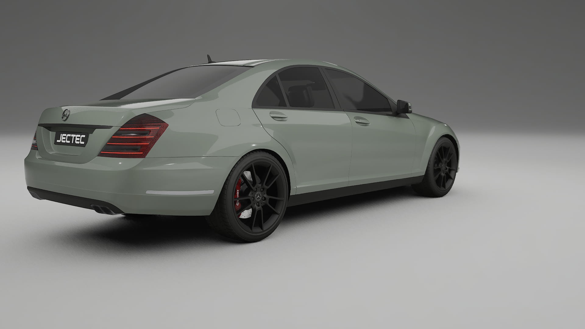 Mercedes S class W221 facelift LCI TPU Lackskyddsfilm | SLATE Färgskiftande PPF – Komplett Förskuret Kit