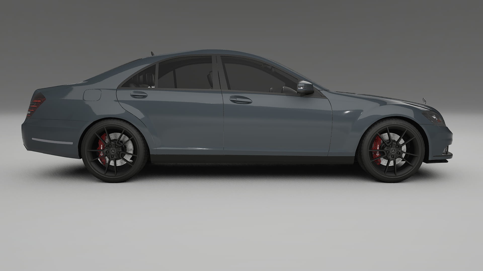 Mercedes S class W221 facelift LCI TPU Lackskyddsfilm | GRANITE Färgskiftande PPF – Komplett Förskuret Kit