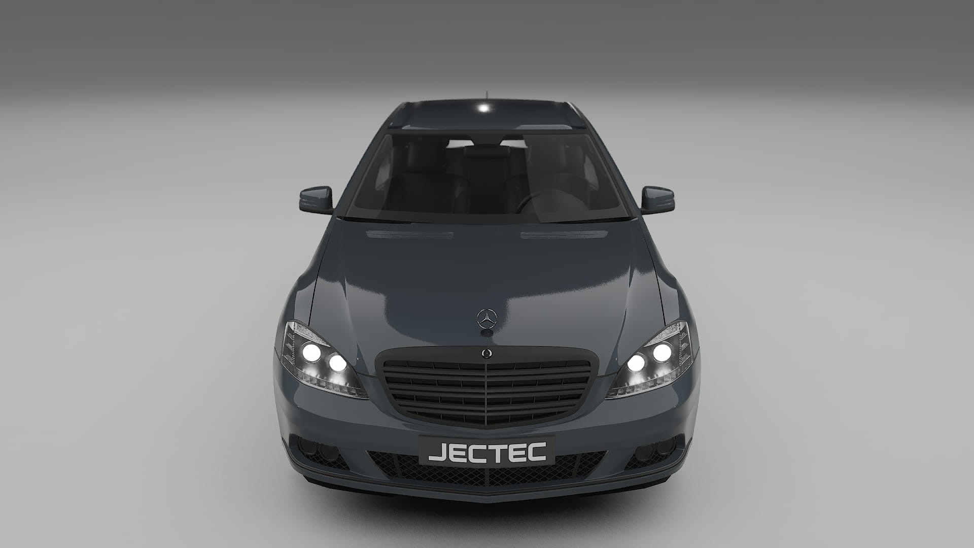 Mercedes S class W221 facelift LCI TPU Lackskyddsfilm | GRANITE Färgskiftande PPF – Komplett Förskuret Kit