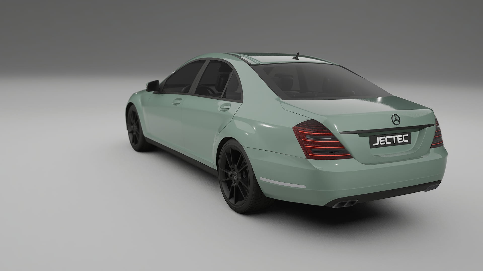 Mercedes S class W221 facelift LCI TPU Lackskyddsfilm | CINDER Färgskiftande PPF – Komplett Förskuret Kit