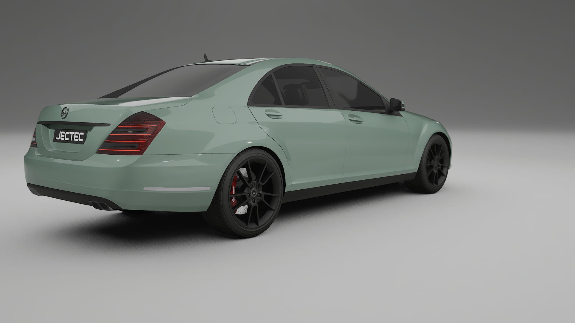 Mercedes S class W221 facelift LCI TPU Lackskyddsfilm | CINDER Färgskiftande PPF – Komplett Förskuret Kit