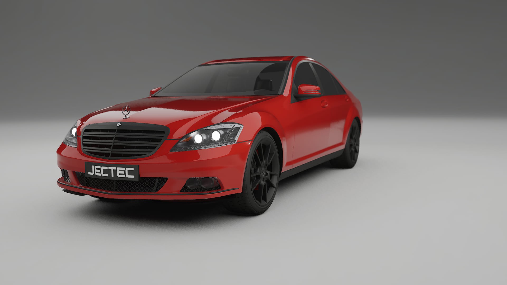 Mercedes S class W221 facelift LCI TPU Lackskyddsfilm | BLAZE Färgskiftande PPF – Komplett Förskuret Kit