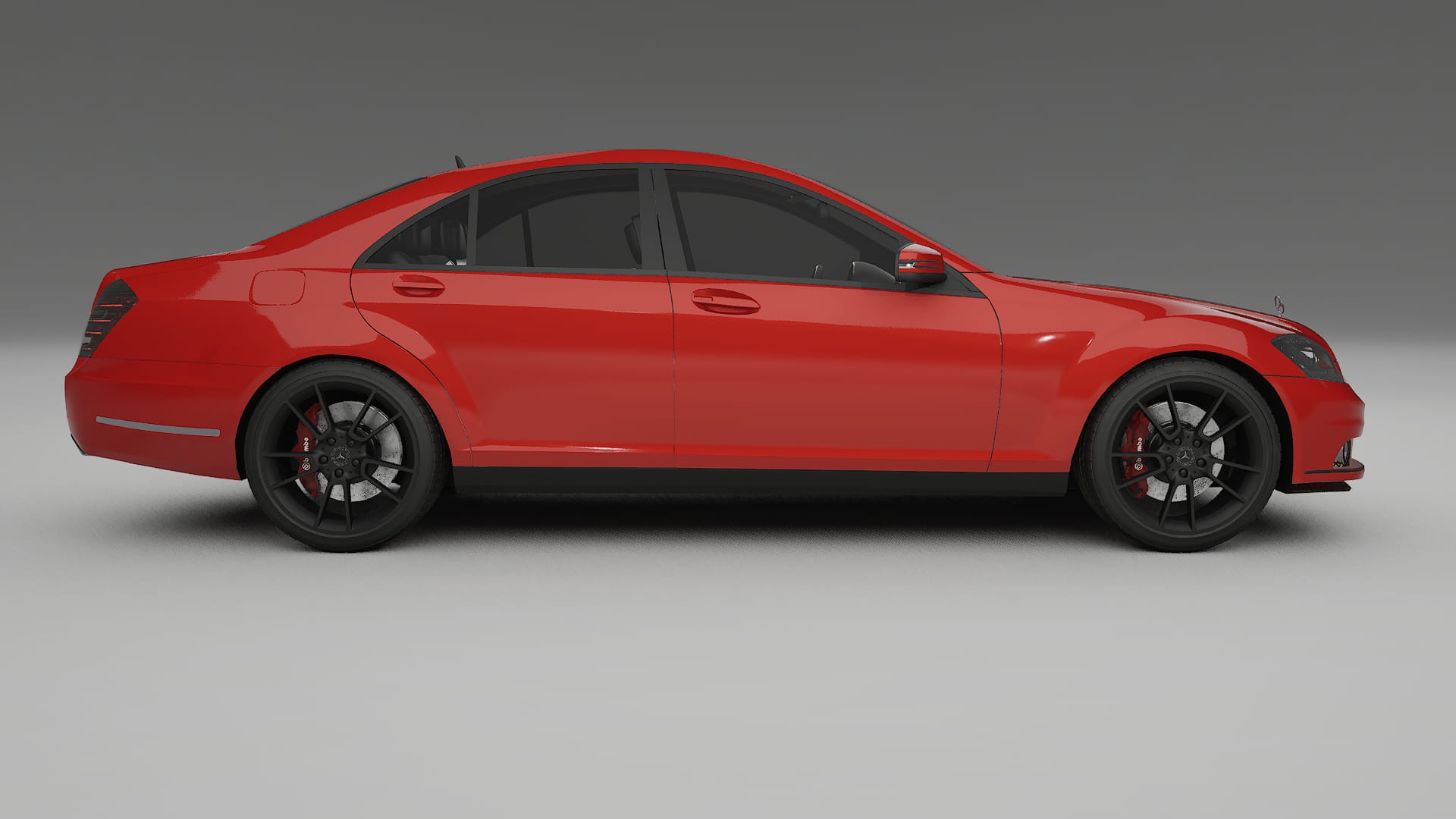 Mercedes S class W221 facelift LCI TPU Lackskyddsfilm | BLAZE Färgskiftande PPF – Komplett Förskuret Kit