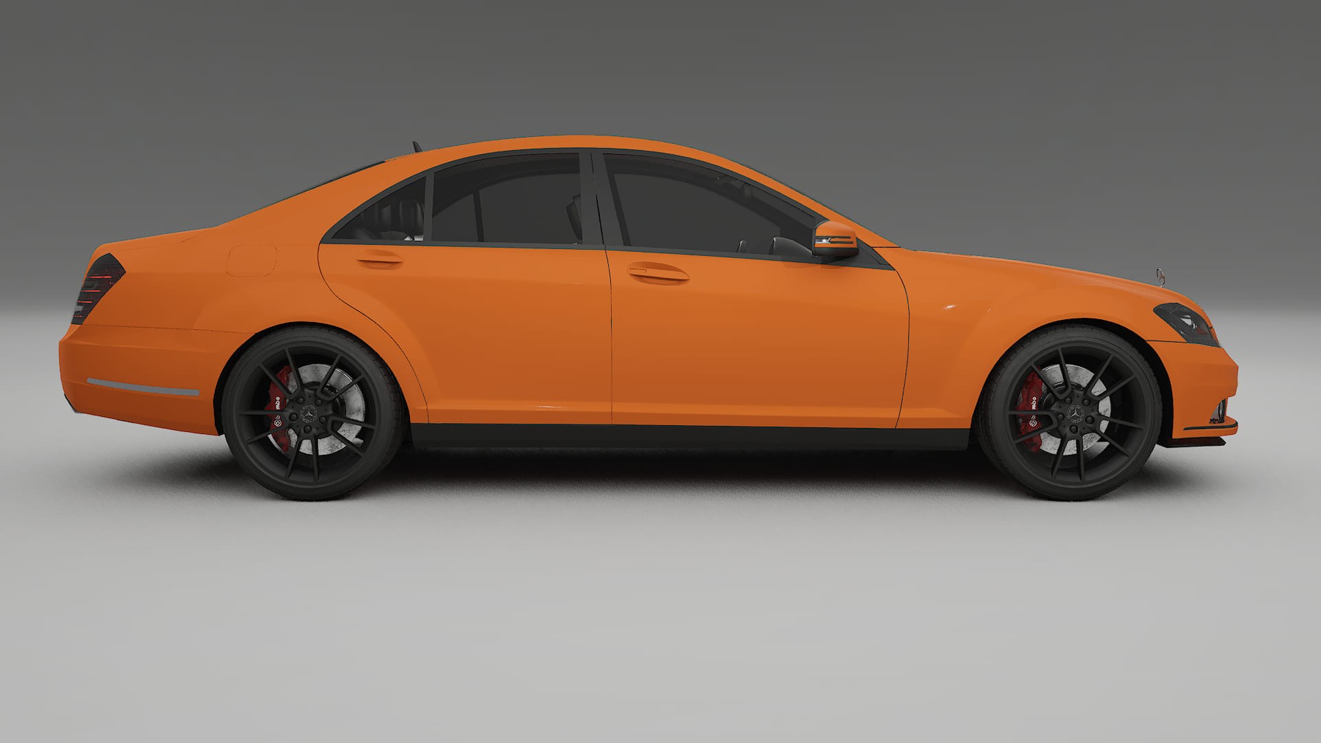 Mercedes S class W221 facelift LCI TPU Lackskyddsfilm | ROCKET Färgskiftande PPF – Komplett Förskuret Kit