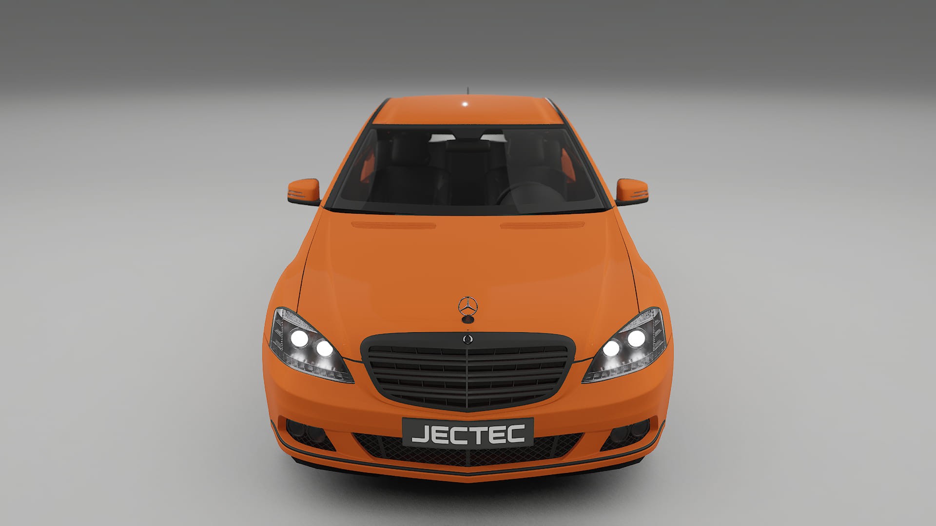 Mercedes S class W221 facelift LCI TPU Lackskyddsfilm | ROCKET Färgskiftande PPF – Komplett Förskuret Kit