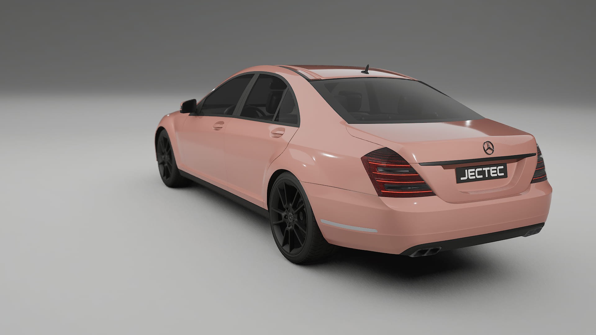 Mercedes S class W221 facelift LCI TPU Lackskyddsfilm | BLUSH Färgskiftande PPF – Komplett Förskuret Kit