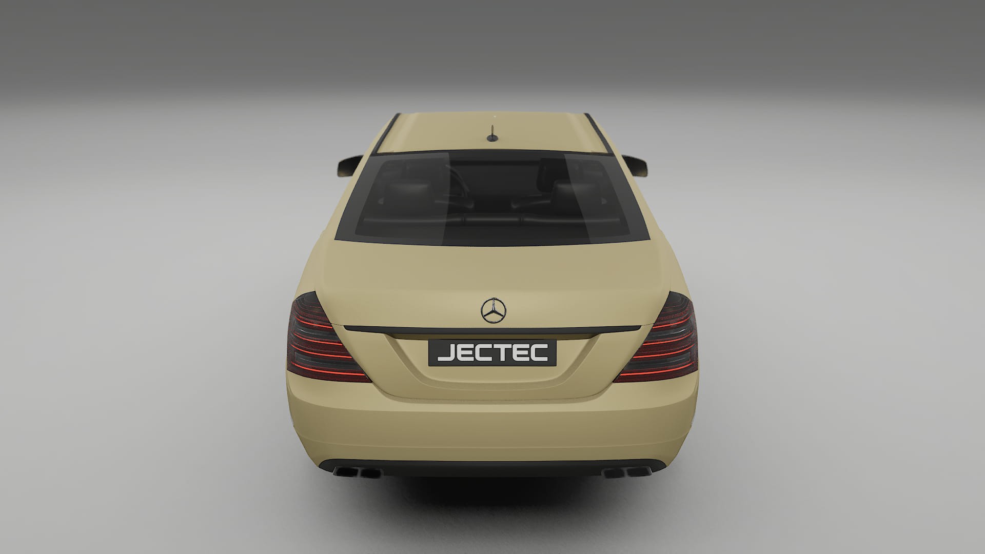 Mercedes S class W221 facelift LCI TPU Lackskyddsfilm | SAND Färgskiftande PPF – Komplett Förskuret Kit