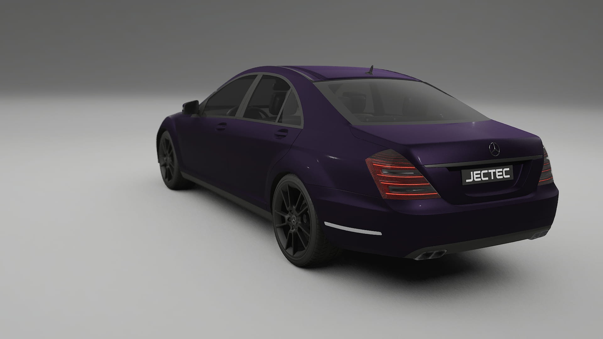 Mercedes S class W221 facelift LCI TPU Lackskyddsfilm | VIOLET Färgskiftande PPF – Komplett Förskuret Kit