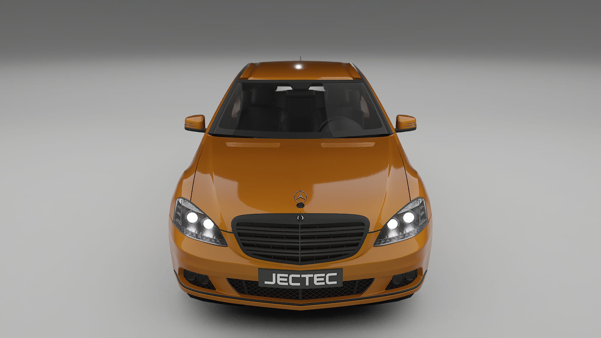 Mercedes S class W221 facelift LCI TPU Lackskyddsfilm | DAISY Färgskiftande PPF – Komplett Förskuret Kit