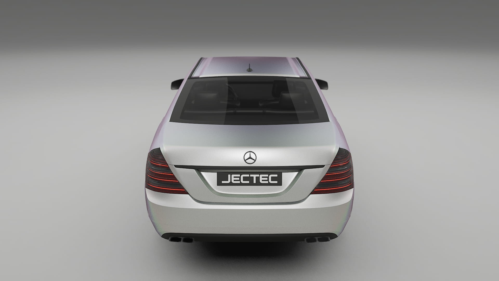 Mercedes S class W221 facelift LCI TPU Lackskyddsfilm | NEBULA Färgskiftande PPF – Komplett Förskuret Kit