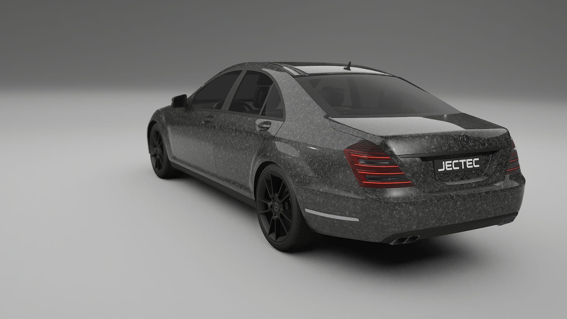 Mercedes S class W221 facelift LCI TPU Lackskyddsfilm | FORGED S Färgskiftande PPF – Komplett Förskuret Kit