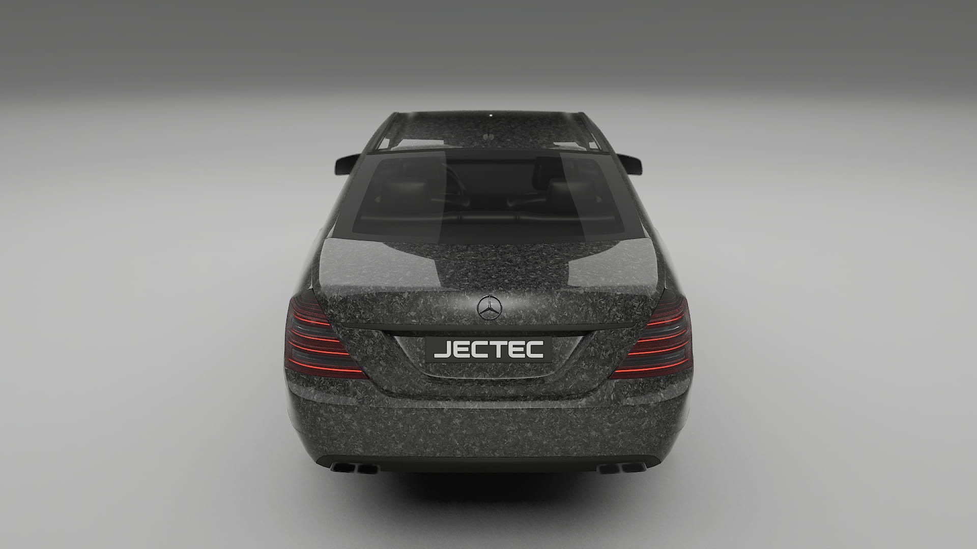 Mercedes S class W221 facelift LCI TPU Lackskyddsfilm | FORGED S Färgskiftande PPF – Komplett Förskuret Kit