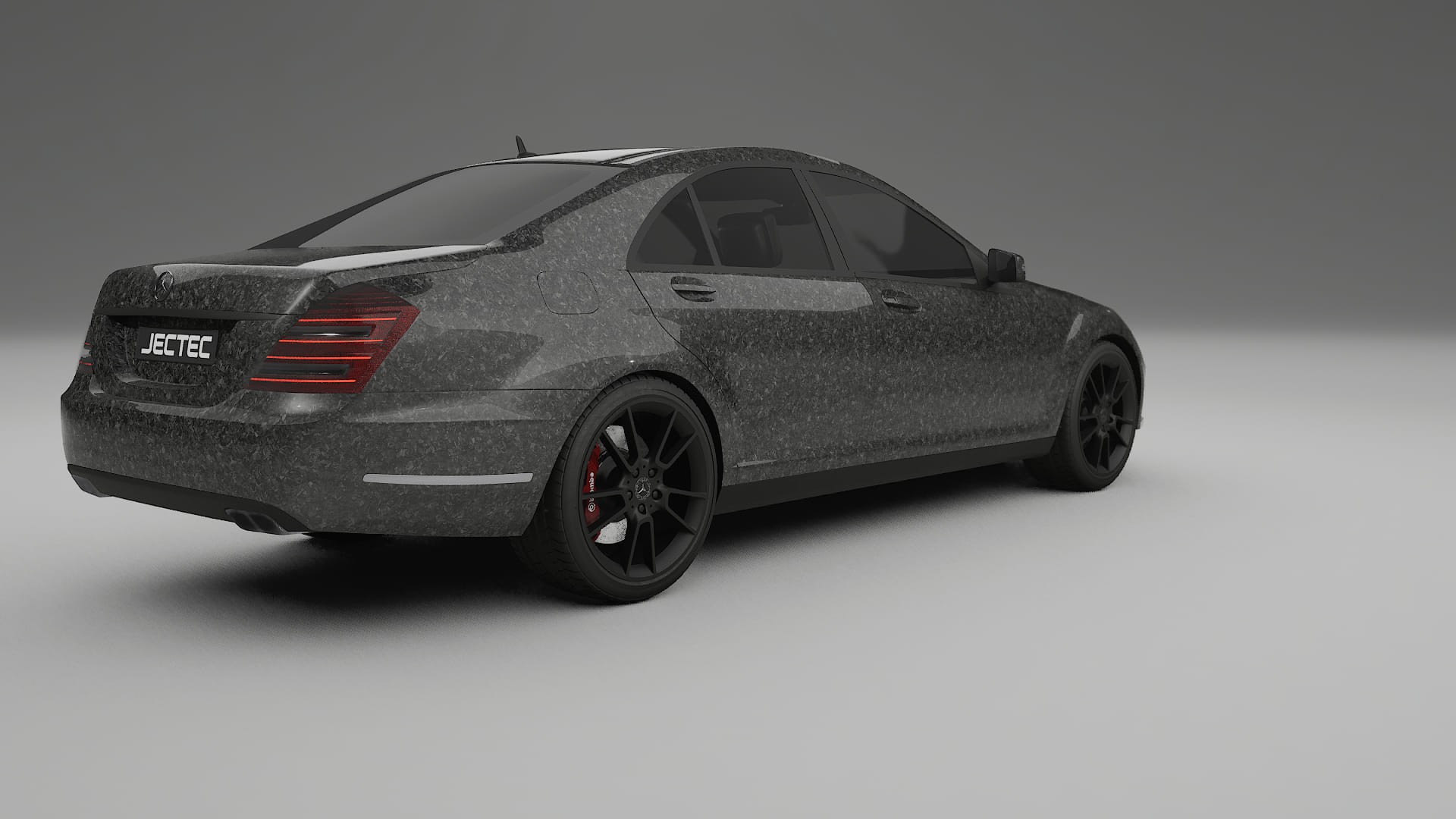Mercedes S class W221 facelift LCI TPU Lackskyddsfilm | FORGED S Färgskiftande PPF – Komplett Förskuret Kit