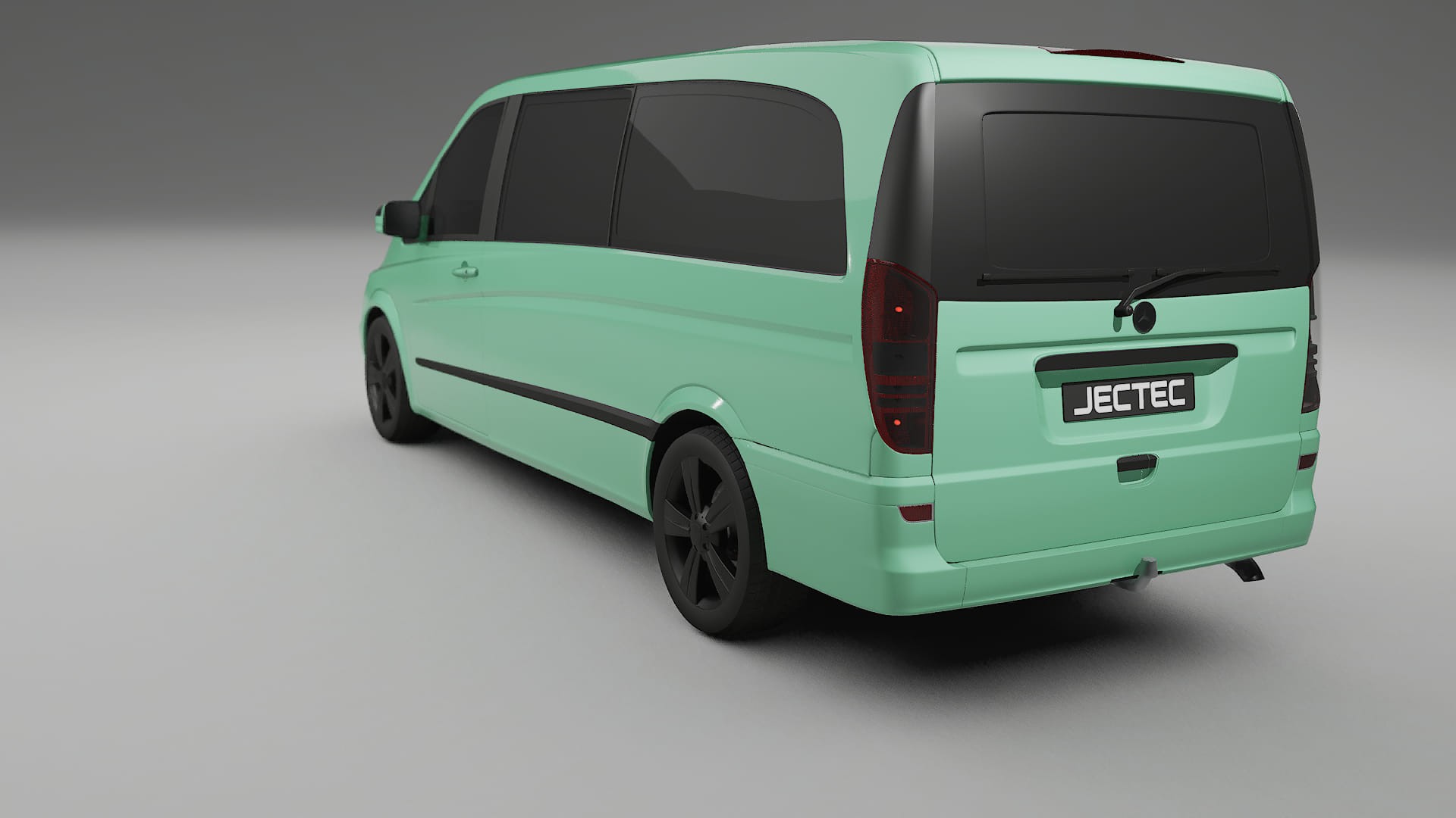 Mercedes Viano Extralong W439 Facelift LCI TPU Lackskyddsfilm | DUSTY Färgskiftande PPF – Komplett Förskuret Kit