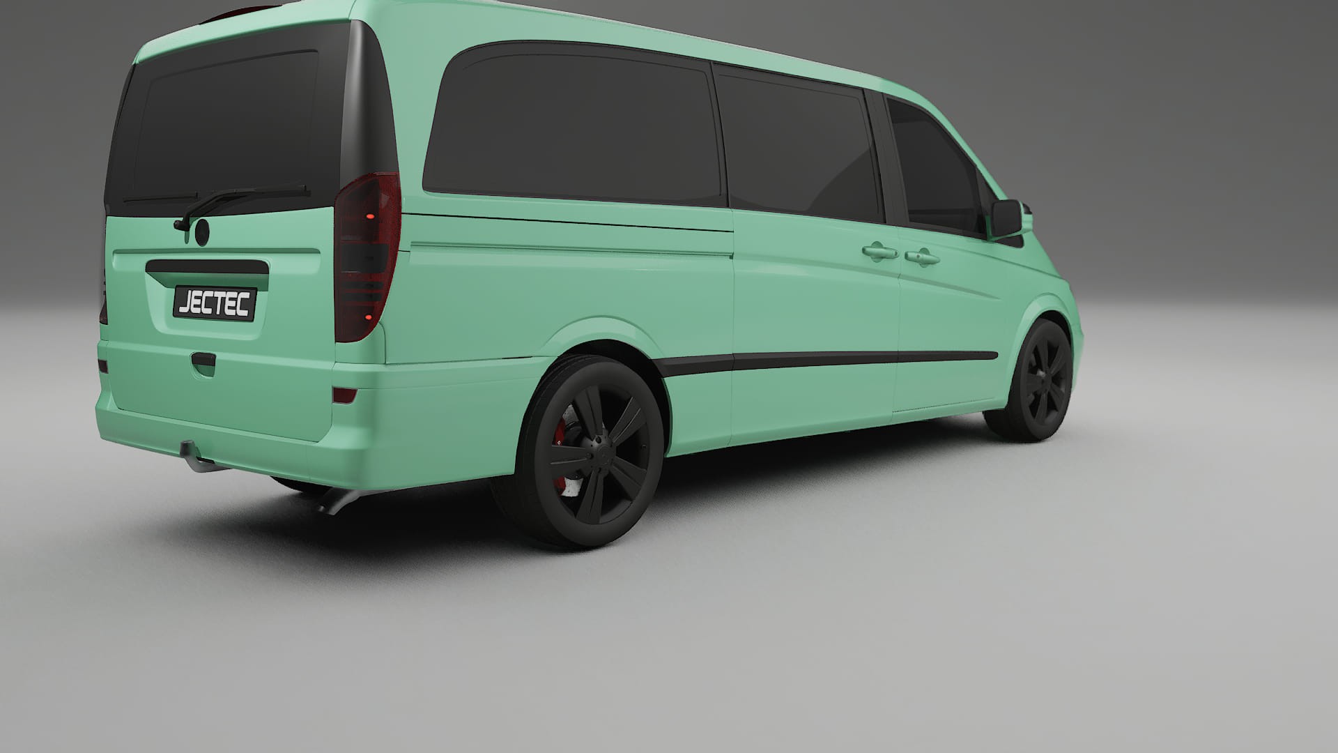 Mercedes Viano Extralong W439 Facelift LCI TPU Lackskyddsfilm | DUSTY Färgskiftande PPF – Komplett Förskuret Kit