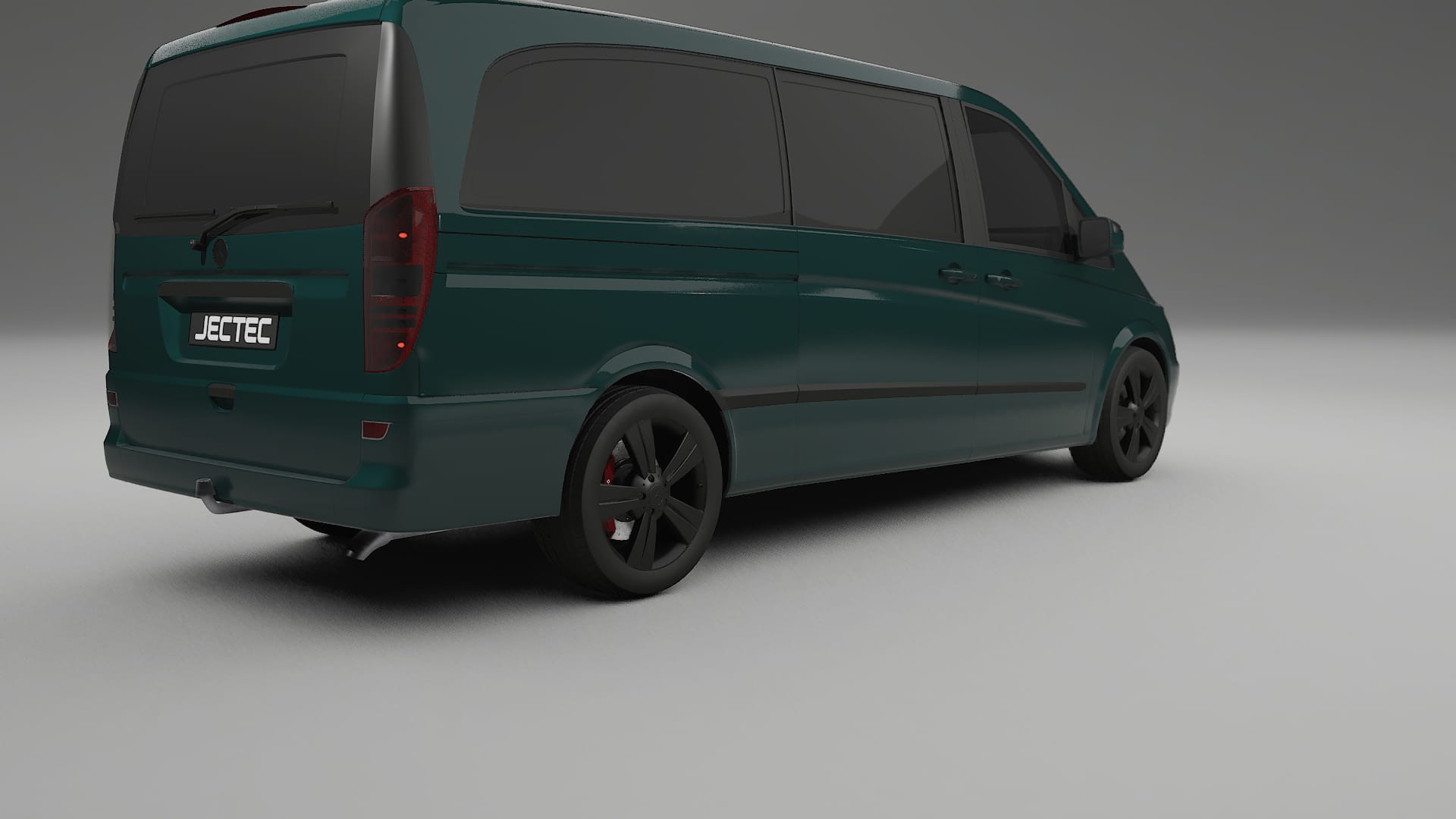 Mercedes Viano Extralong W439 Facelift LCI TPU Lackskyddsfilm | INFERNO Färgskiftande PPF – Komplett Förskuret Kit