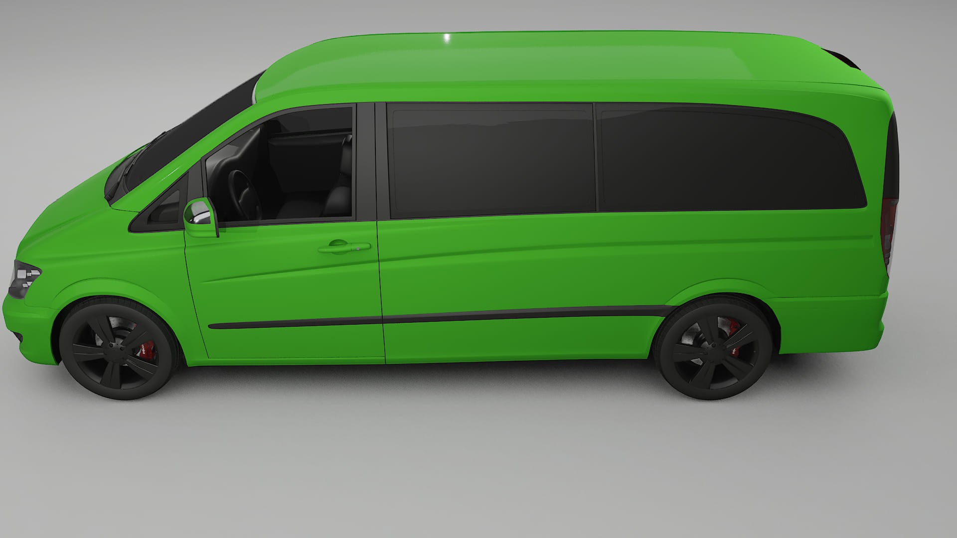 Mercedes Viano Extralong W439 Facelift LCI TPU Lackskyddsfilm | VENOM Färgskiftande PPF – Komplett Förskuret Kit