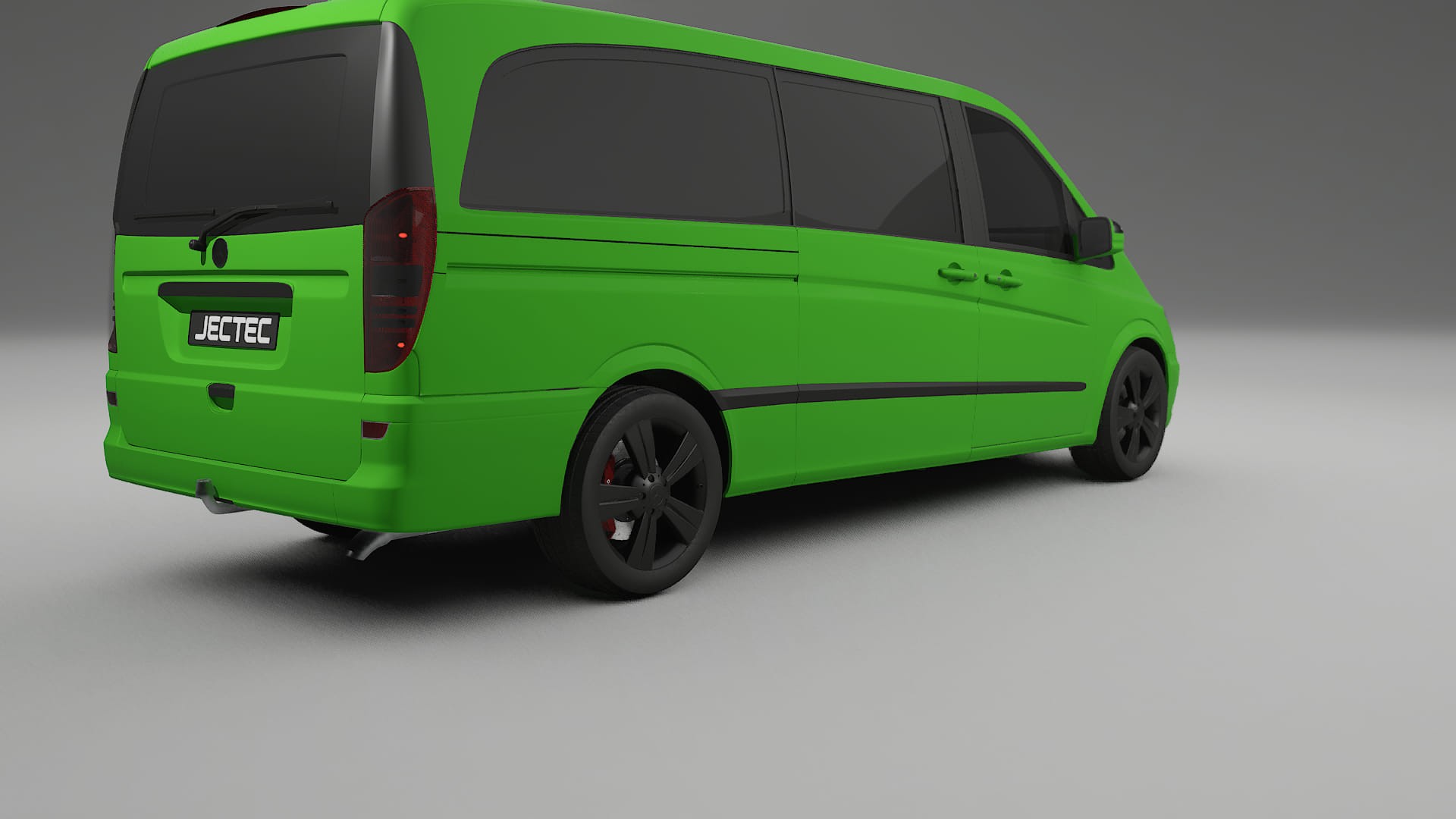 Mercedes Viano Extralong W439 Facelift LCI TPU Lackskyddsfilm | VENOM Färgskiftande PPF – Komplett Förskuret Kit