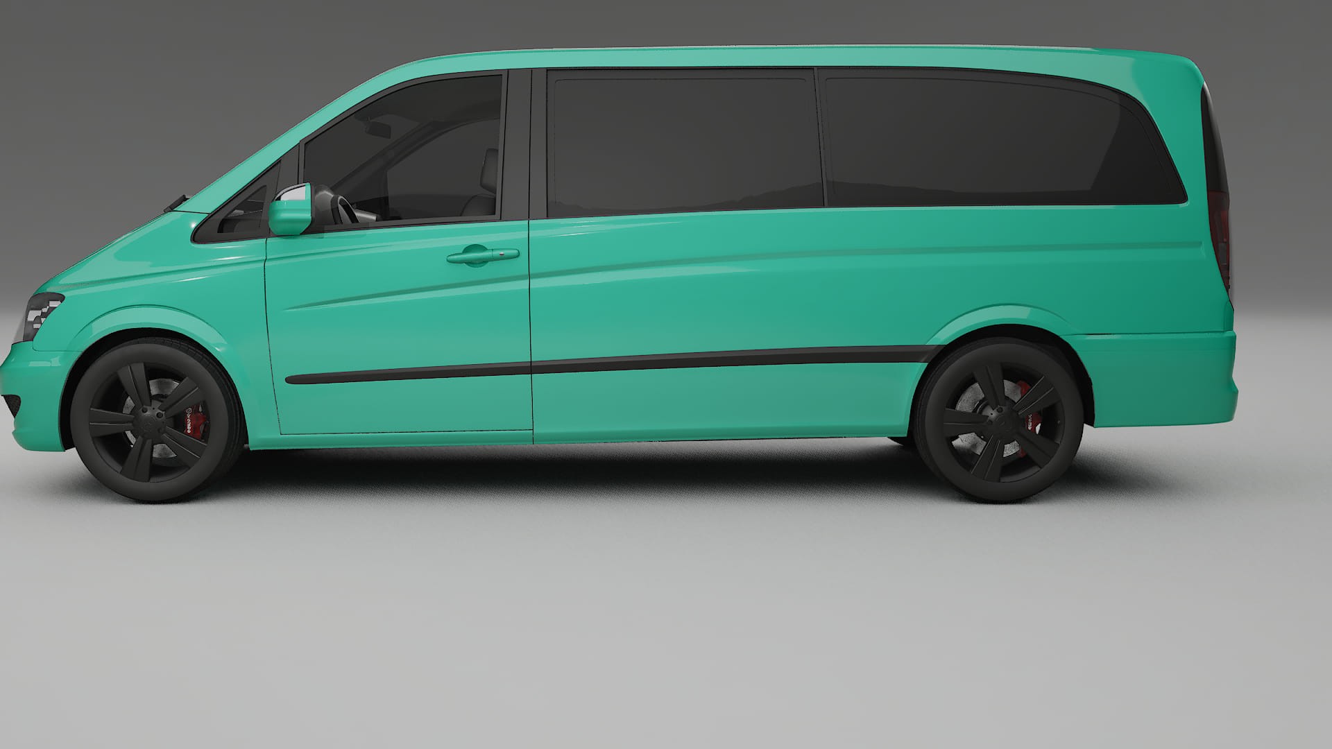 Mercedes Viano Extralong W439 Facelift LCI TPU Lackskyddsfilm | JEWEL Färgskiftande PPF – Komplett Förskuret Kit
