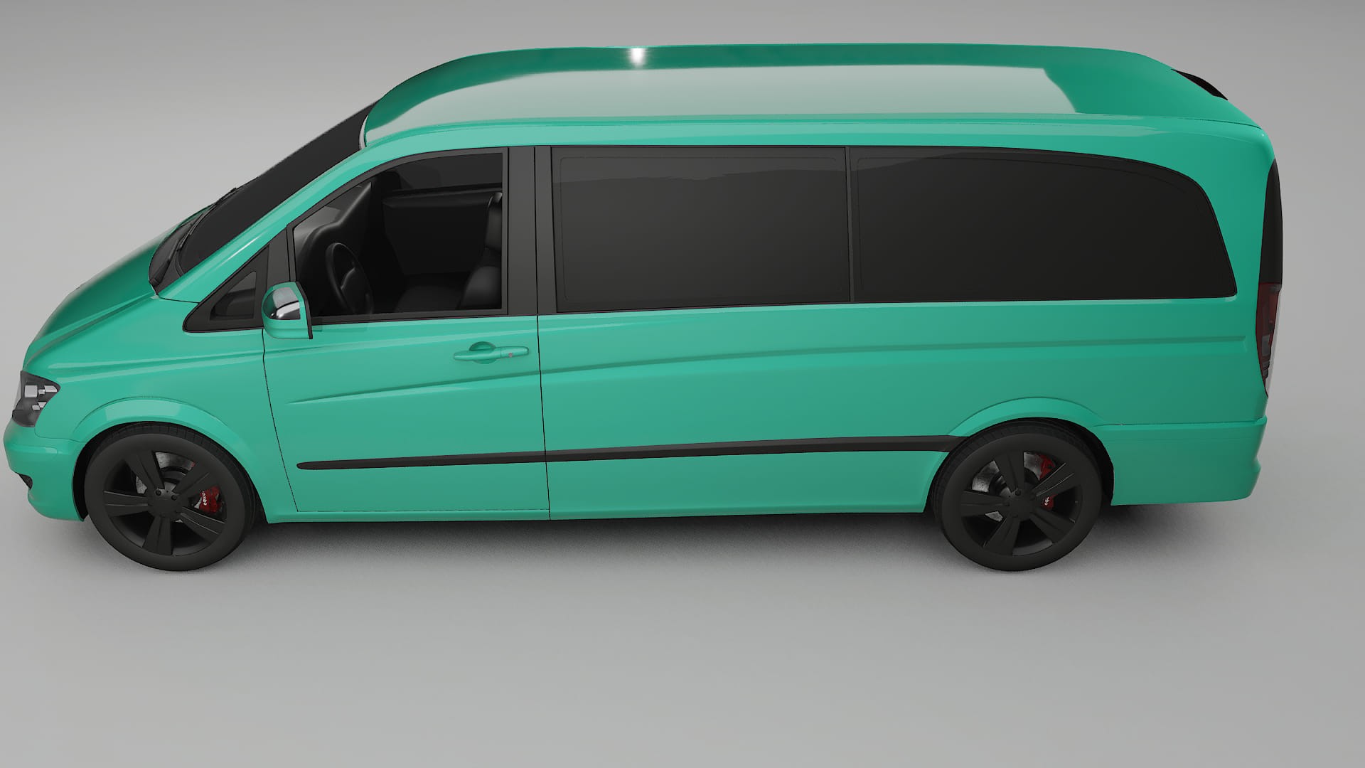 Mercedes Viano Extralong W439 Facelift LCI TPU Lackskyddsfilm | JEWEL Färgskiftande PPF – Komplett Förskuret Kit