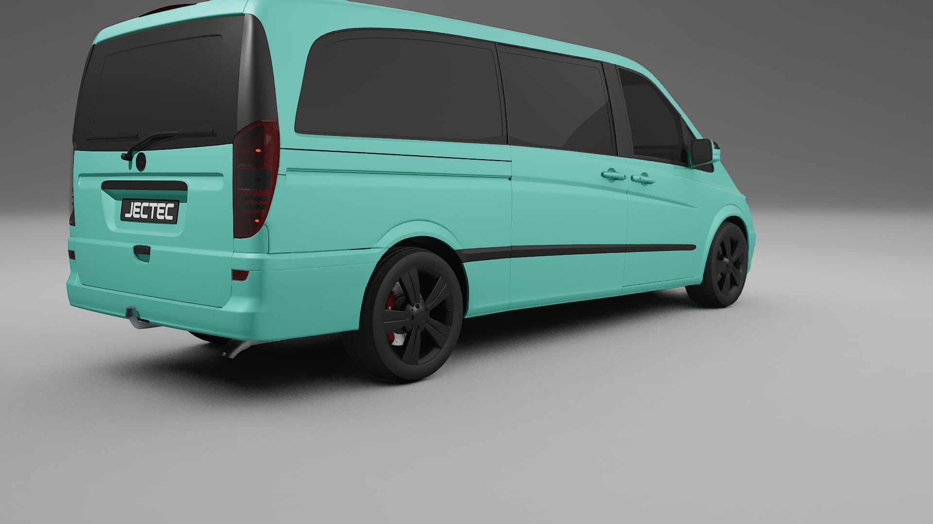 Mercedes Viano Extralong W439 Facelift LCI TPU Lackskyddsfilm | FROST Färgskiftande PPF – Komplett Förskuret Kit