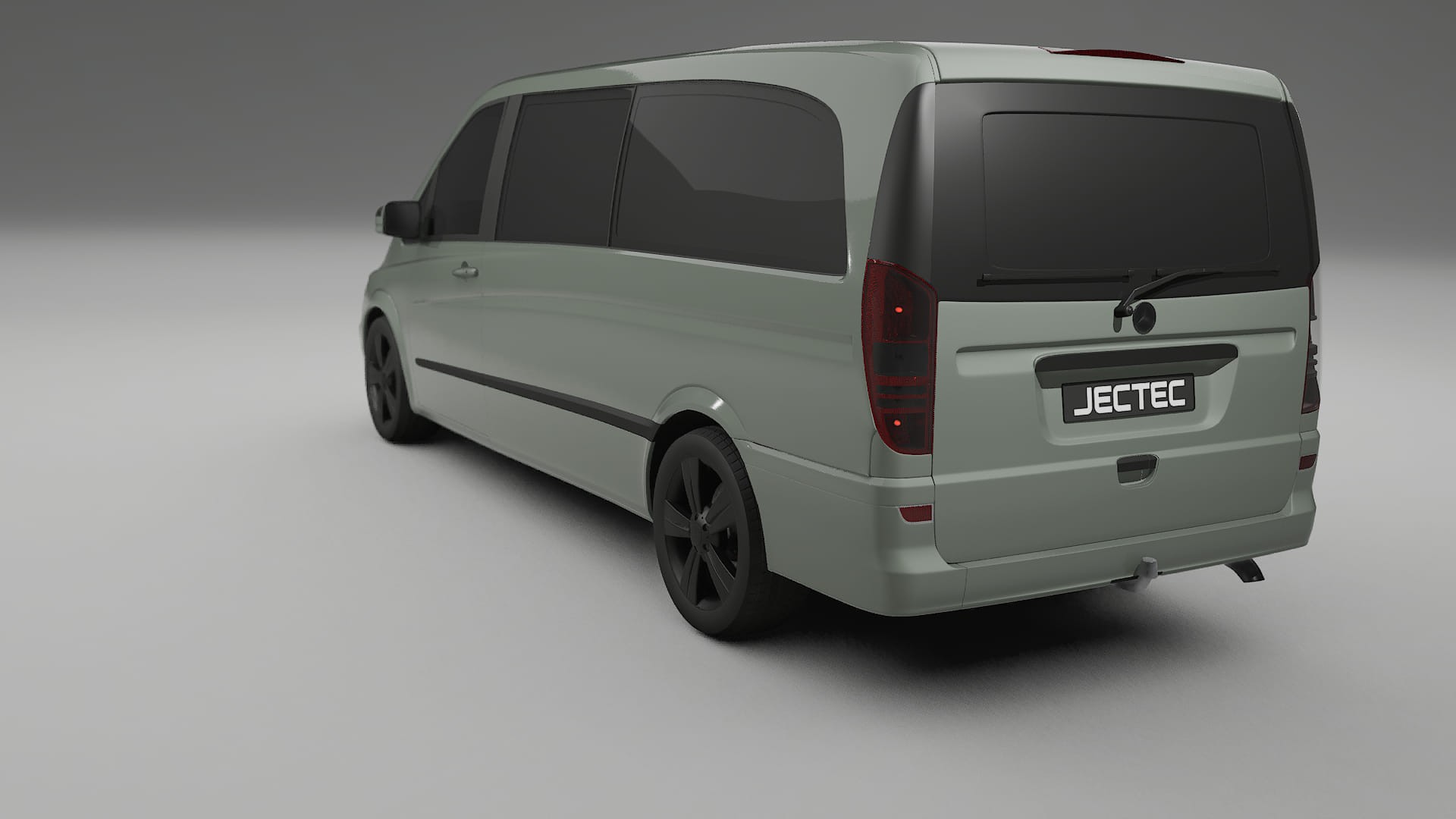 Mercedes Viano Extralong W439 Facelift LCI TPU Lackskyddsfilm | SLATE Färgskiftande PPF – Komplett Förskuret Kit