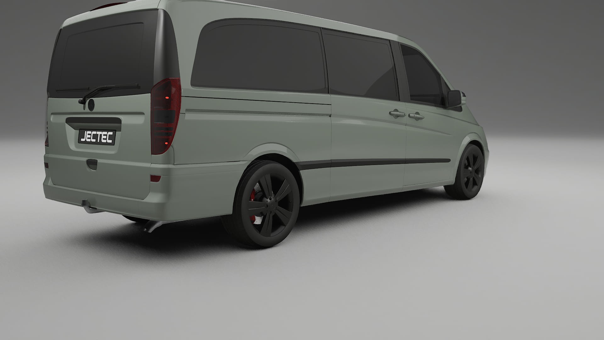 Mercedes Viano Extralong W439 Facelift LCI TPU Lackskyddsfilm | SLATE Färgskiftande PPF – Komplett Förskuret Kit