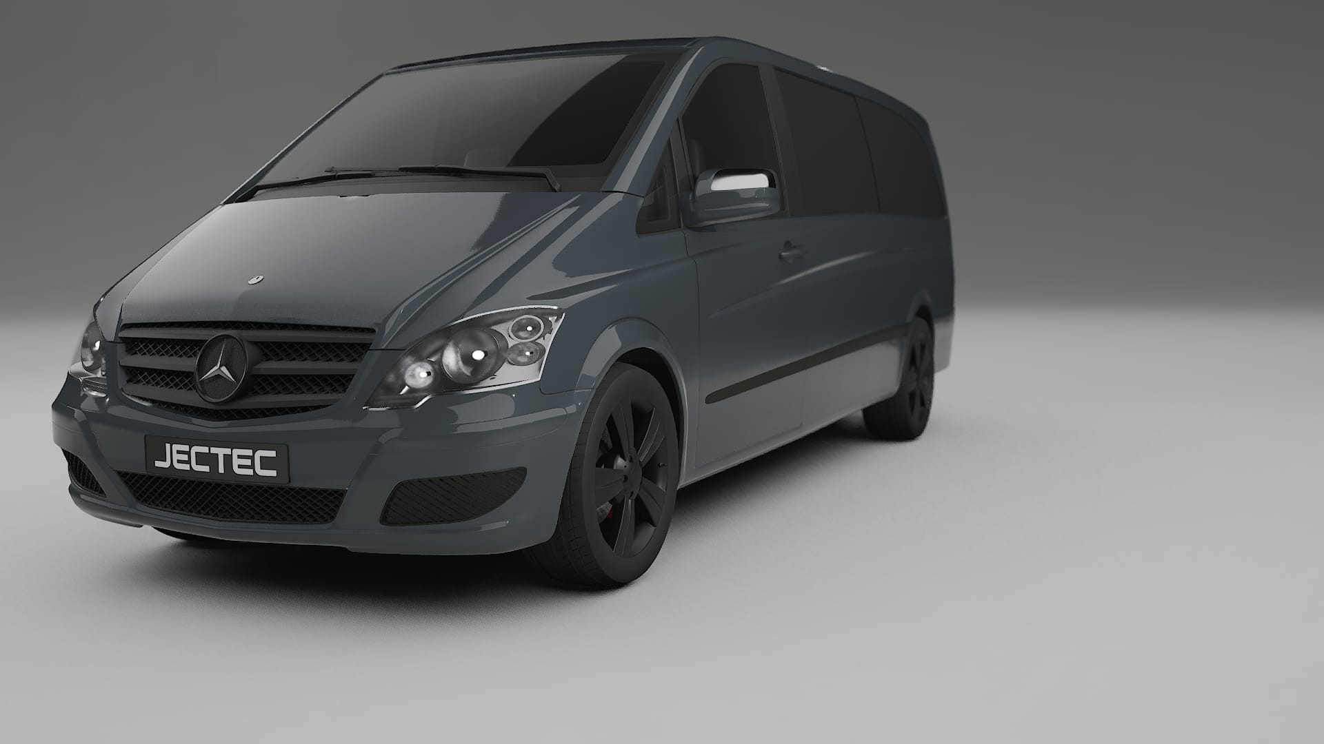 Mercedes Viano Extralong W439 Facelift LCI TPU Lackskyddsfilm | GRANITE Färgskiftande PPF – Komplett Förskuret Kit