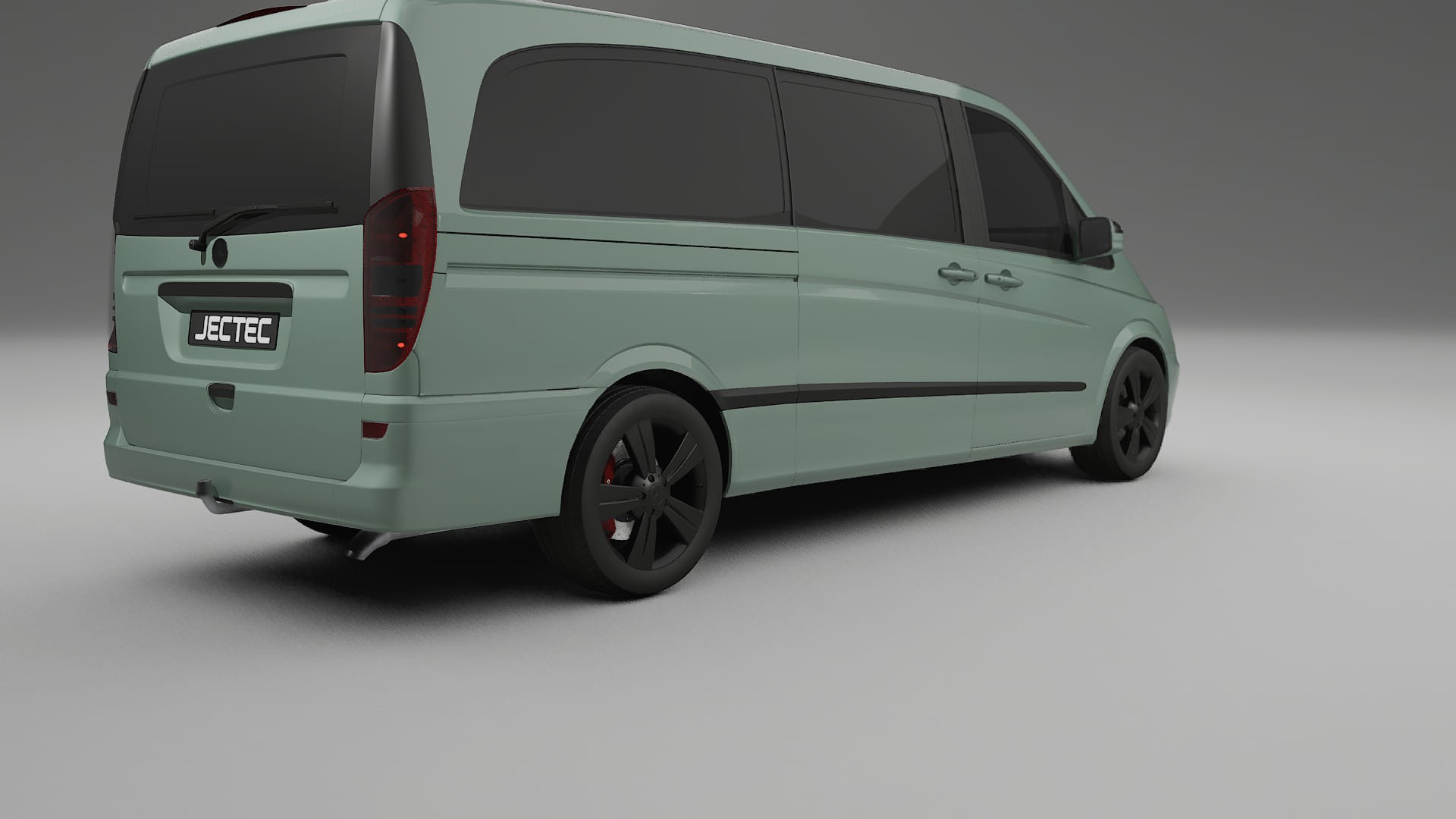 Mercedes Viano Extralong W439 Facelift LCI TPU Lackskyddsfilm | CINDER Färgskiftande PPF – Komplett Förskuret Kit