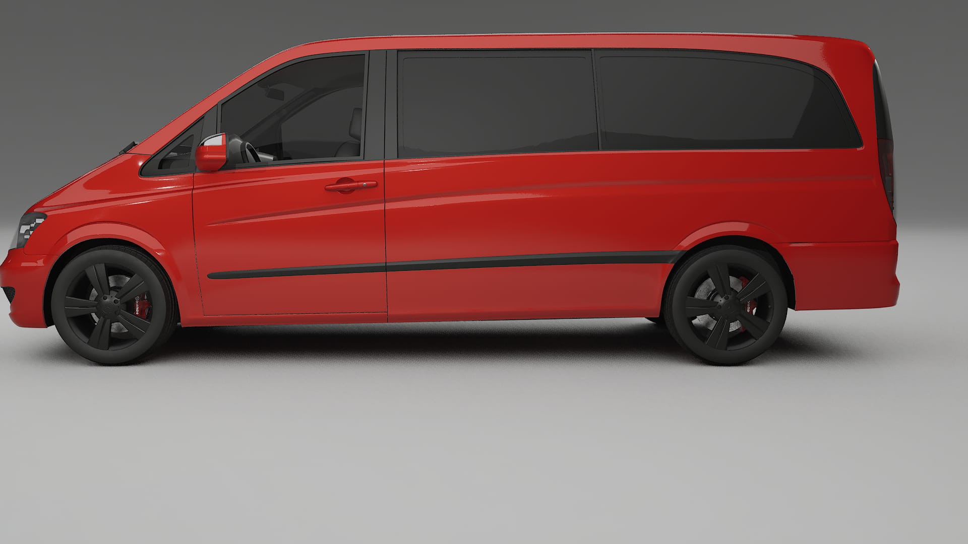 Mercedes Viano Extralong W439 Facelift LCI TPU Lackskyddsfilm | BLAZE Färgskiftande PPF – Komplett Förskuret Kit 2