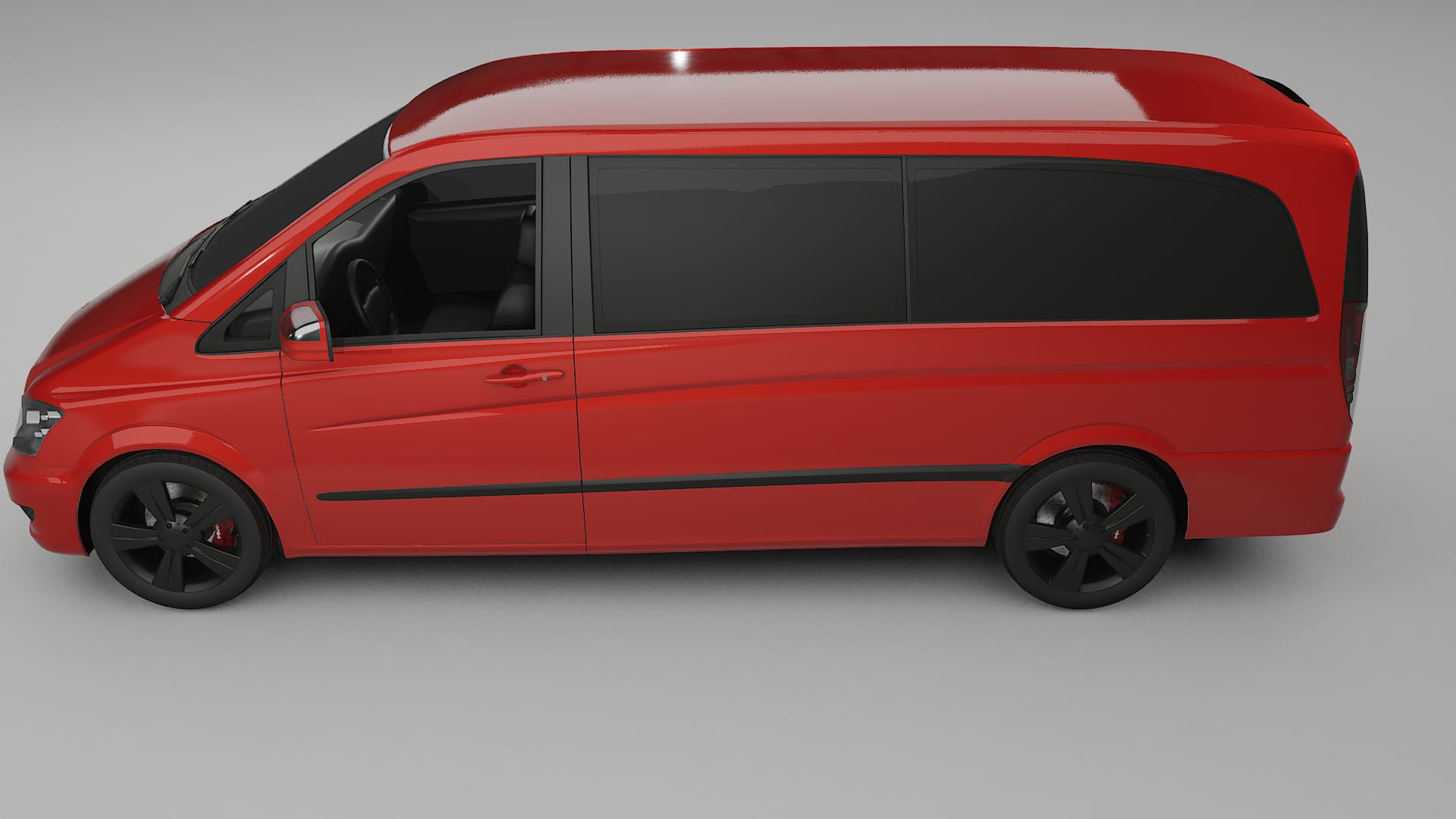 Mercedes Viano Extralong W439 Facelift LCI TPU Lackskyddsfilm | BLAZE Färgskiftande PPF – Komplett Förskuret Kit